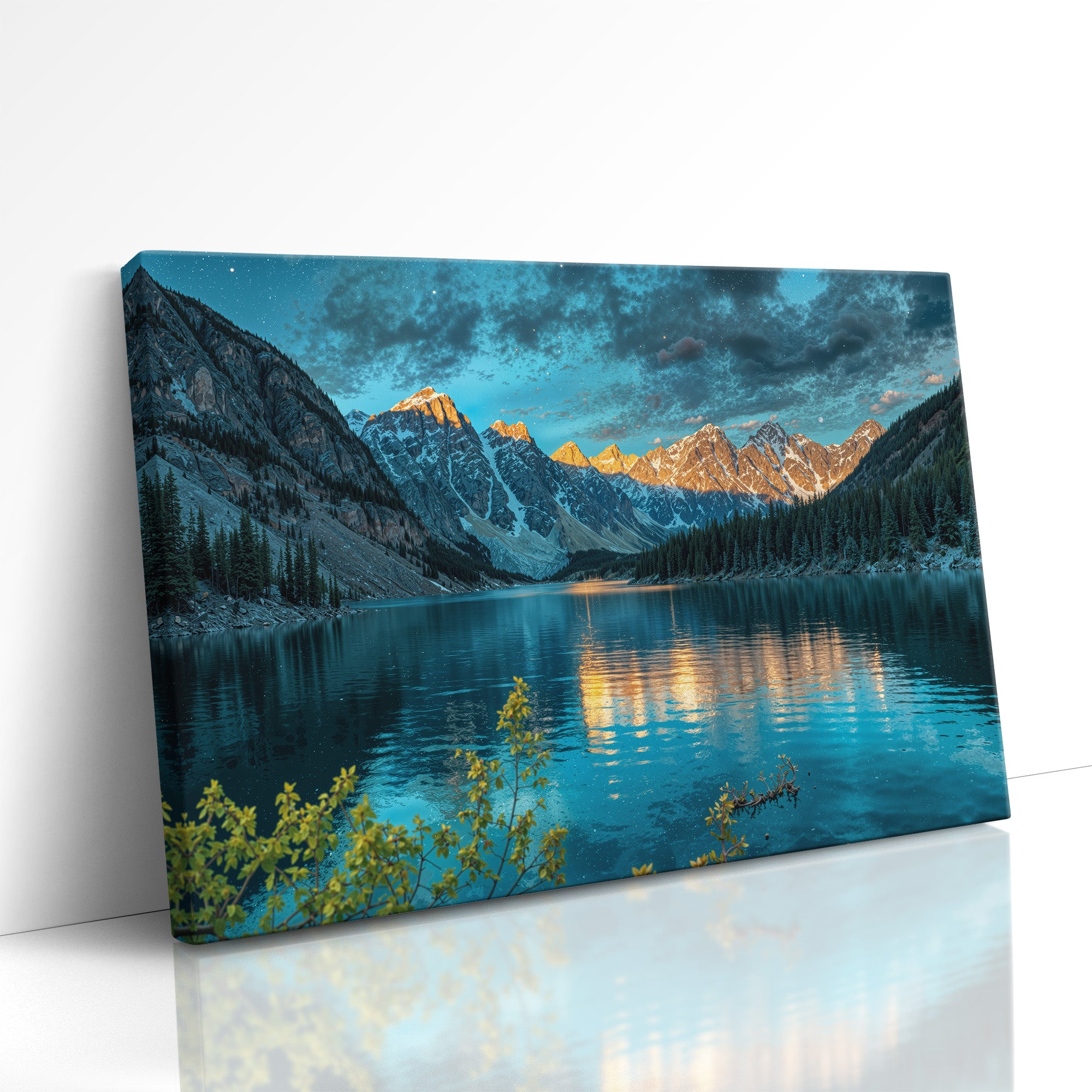 Celestial Mountain Peaks