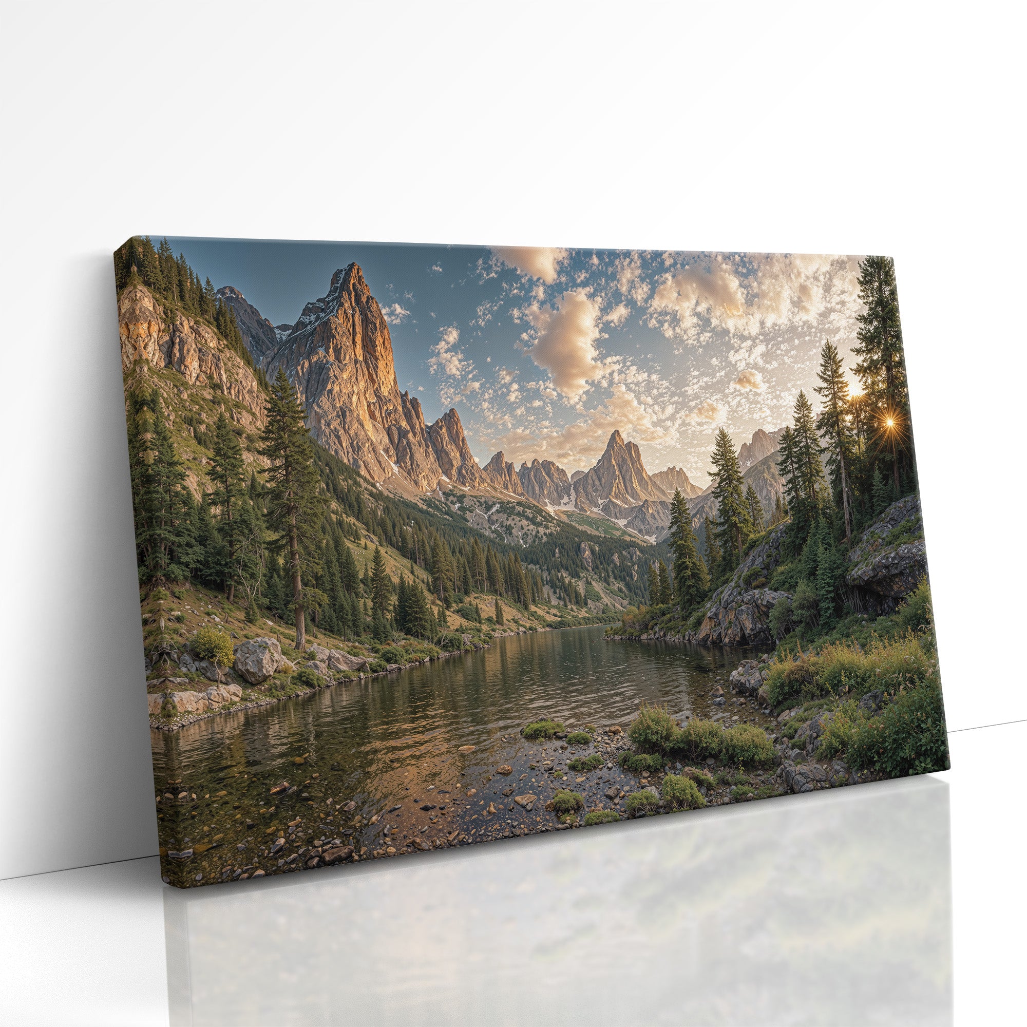 The Dawn Between Stone and Sky