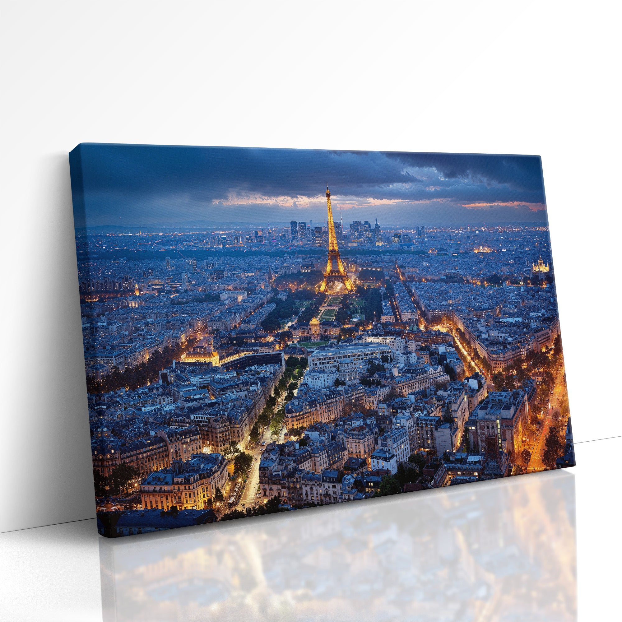 Twilight Serenade Over Paris