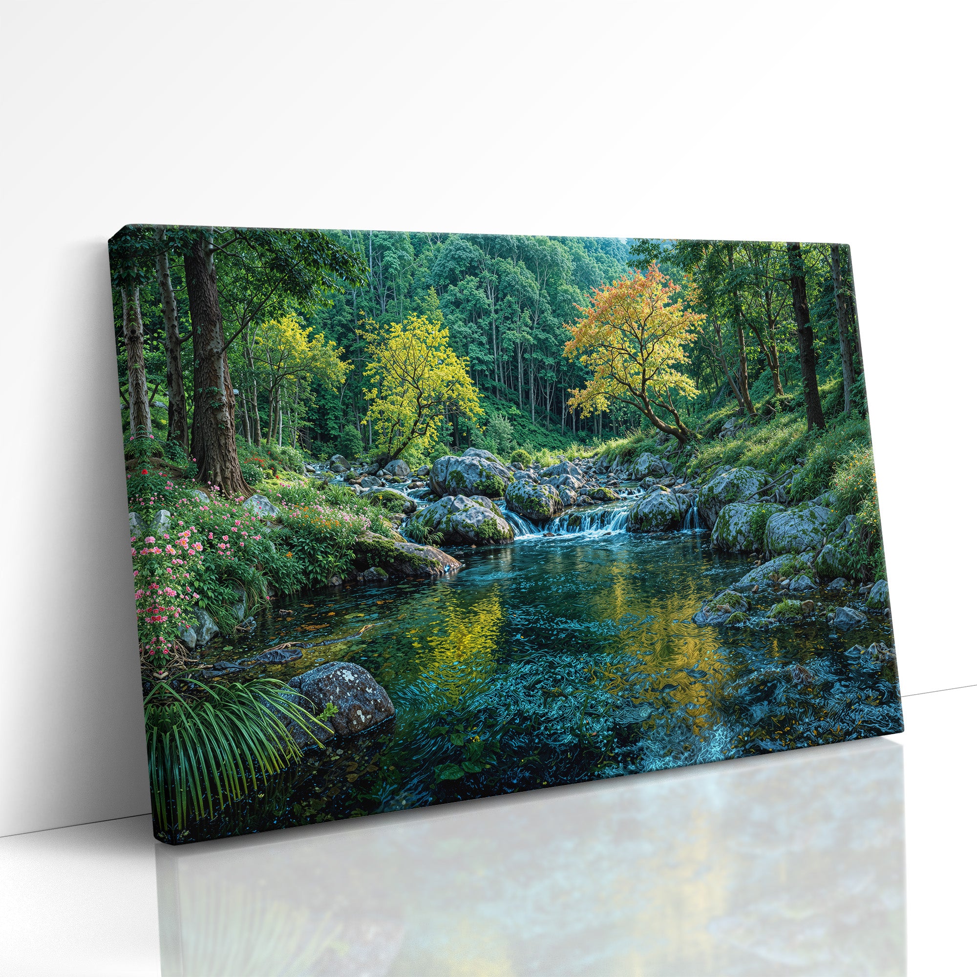 The Stream that Sings in Color