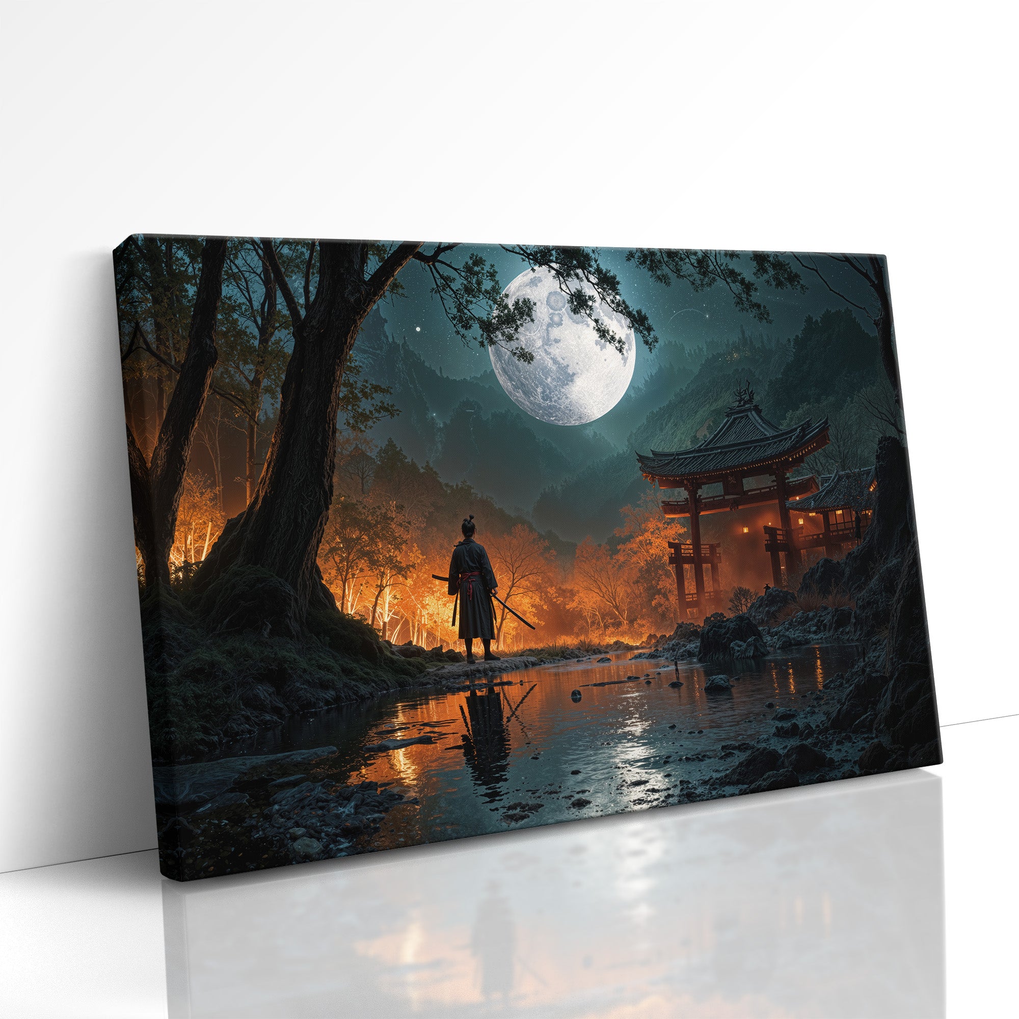 Moonlight Over the Warrior's Path