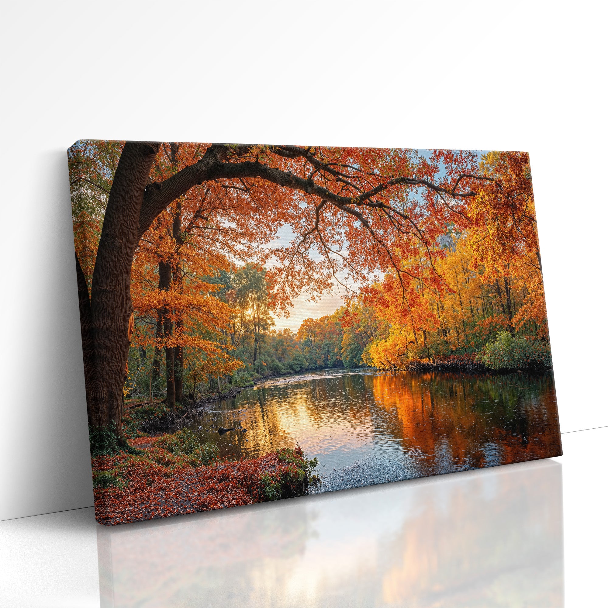 Autumn’s Mirror in the Valley