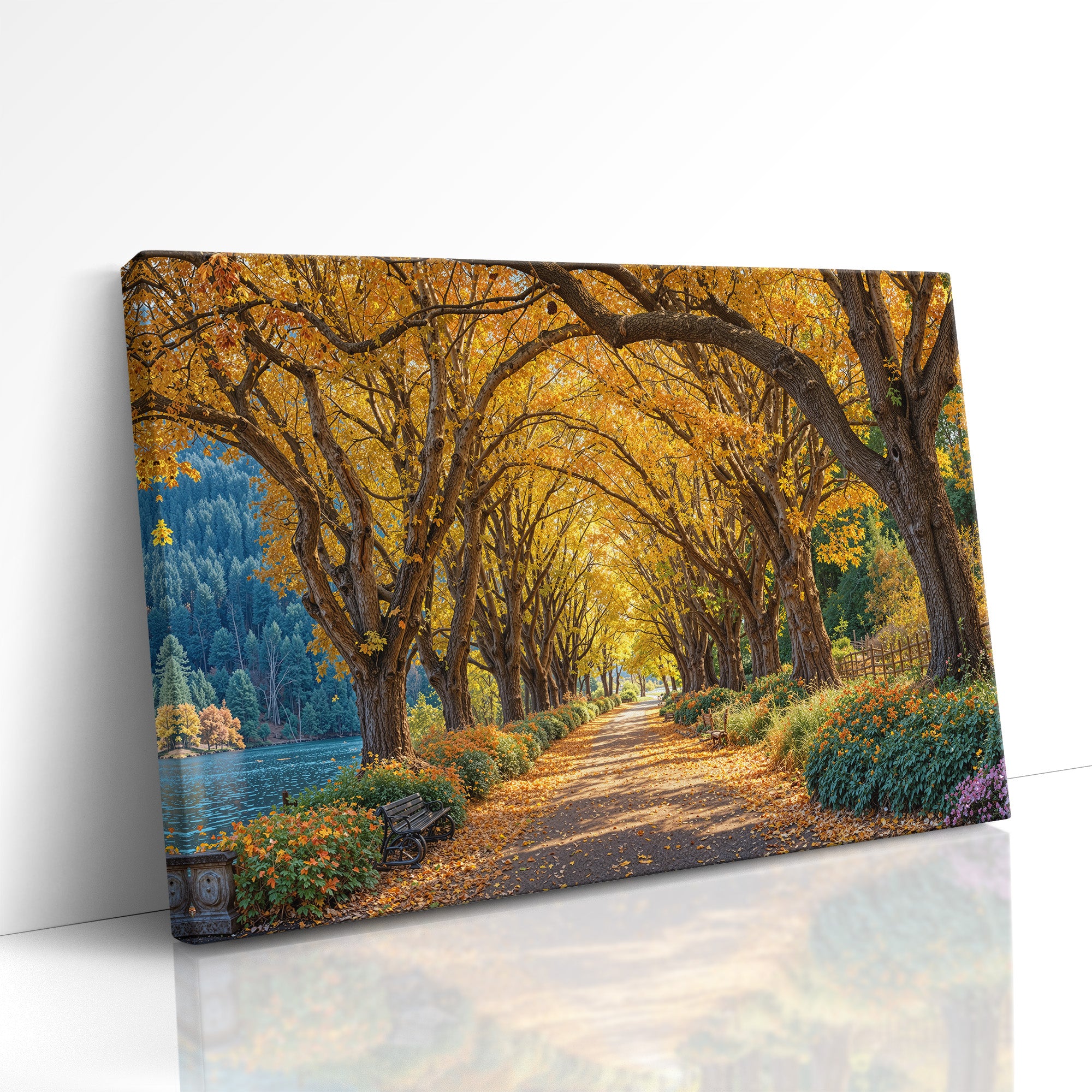 Where Autumn Walks in Light