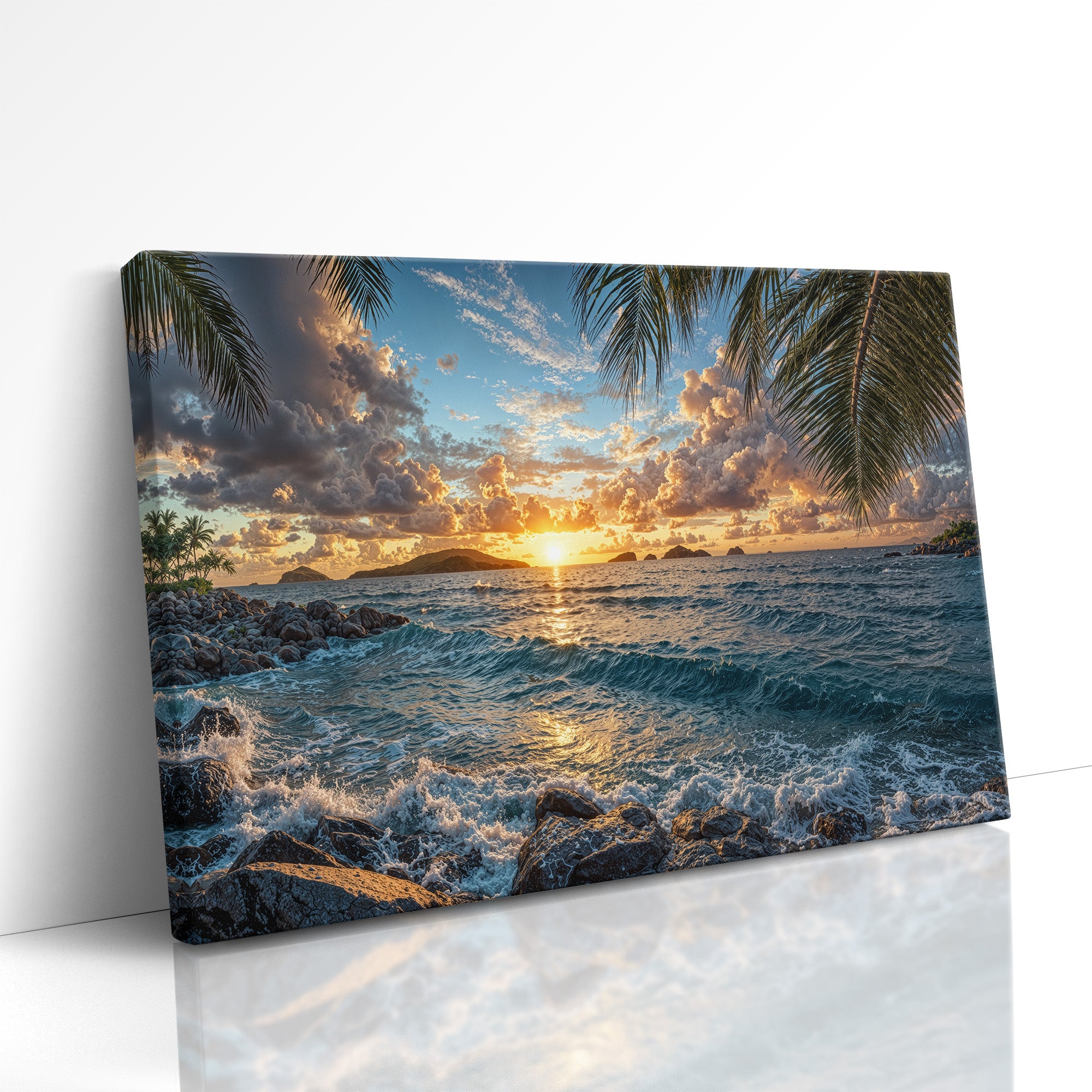 Where Palms Kiss the Horizon