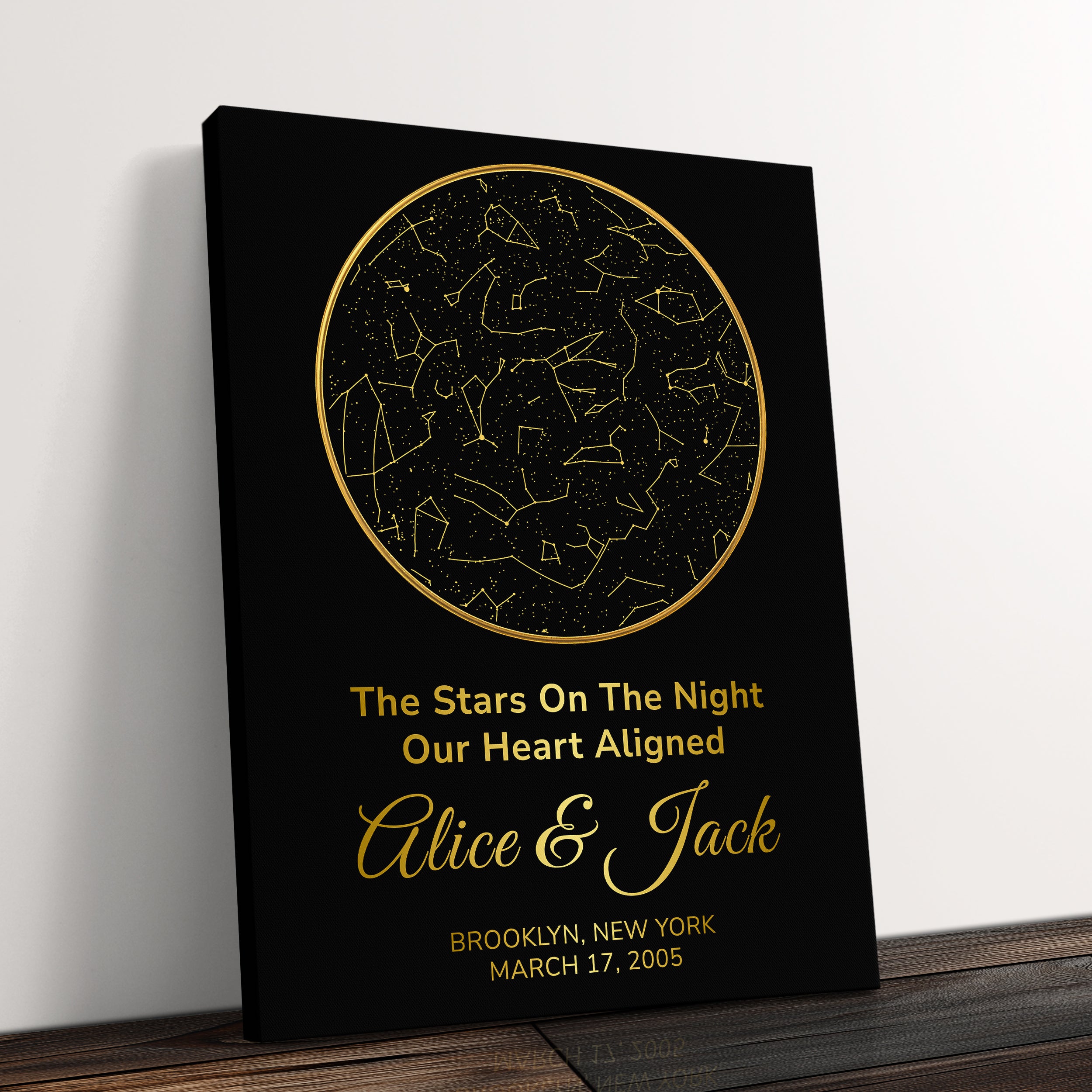 Personalized Romantic Photo Starmap