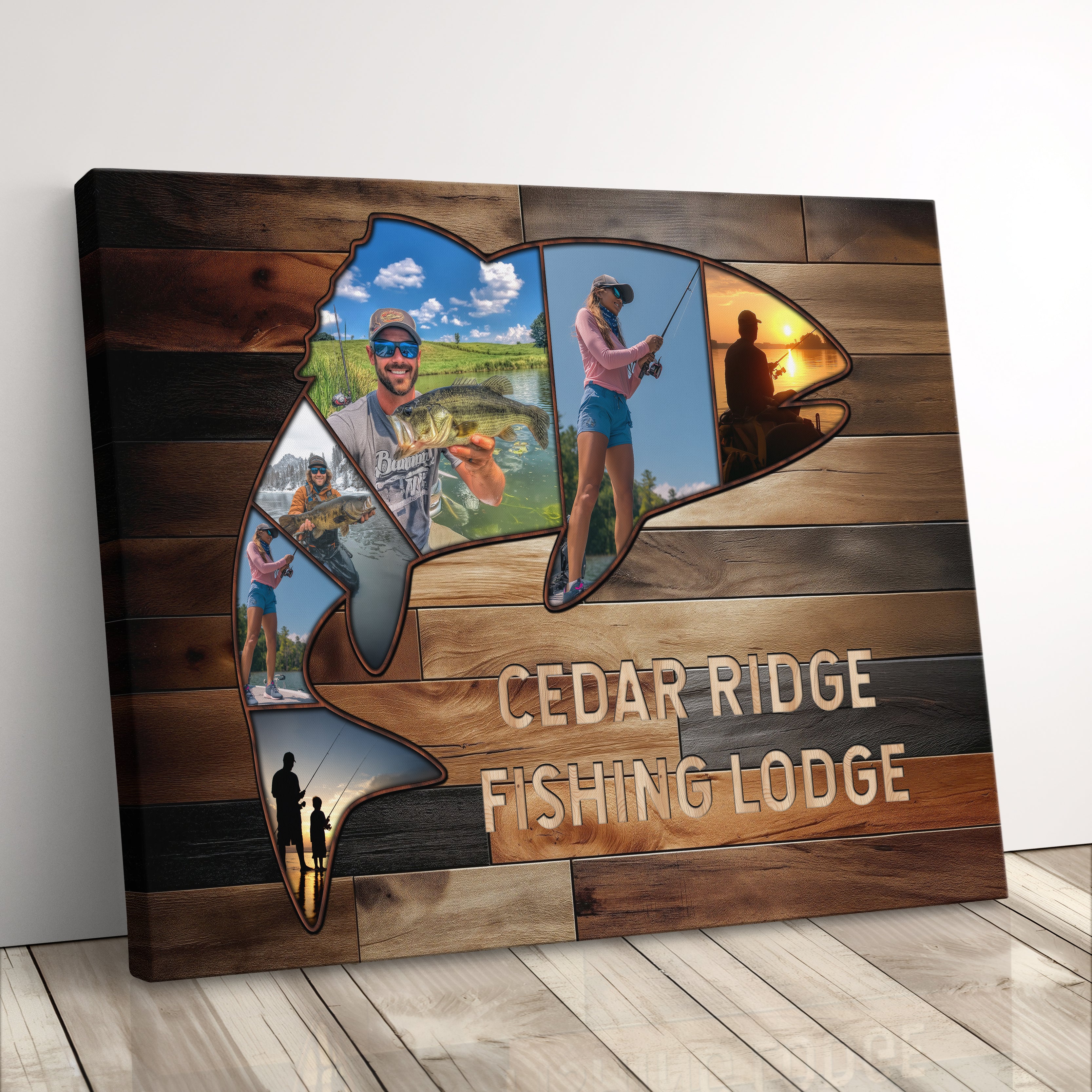 Fishing Memories Collage