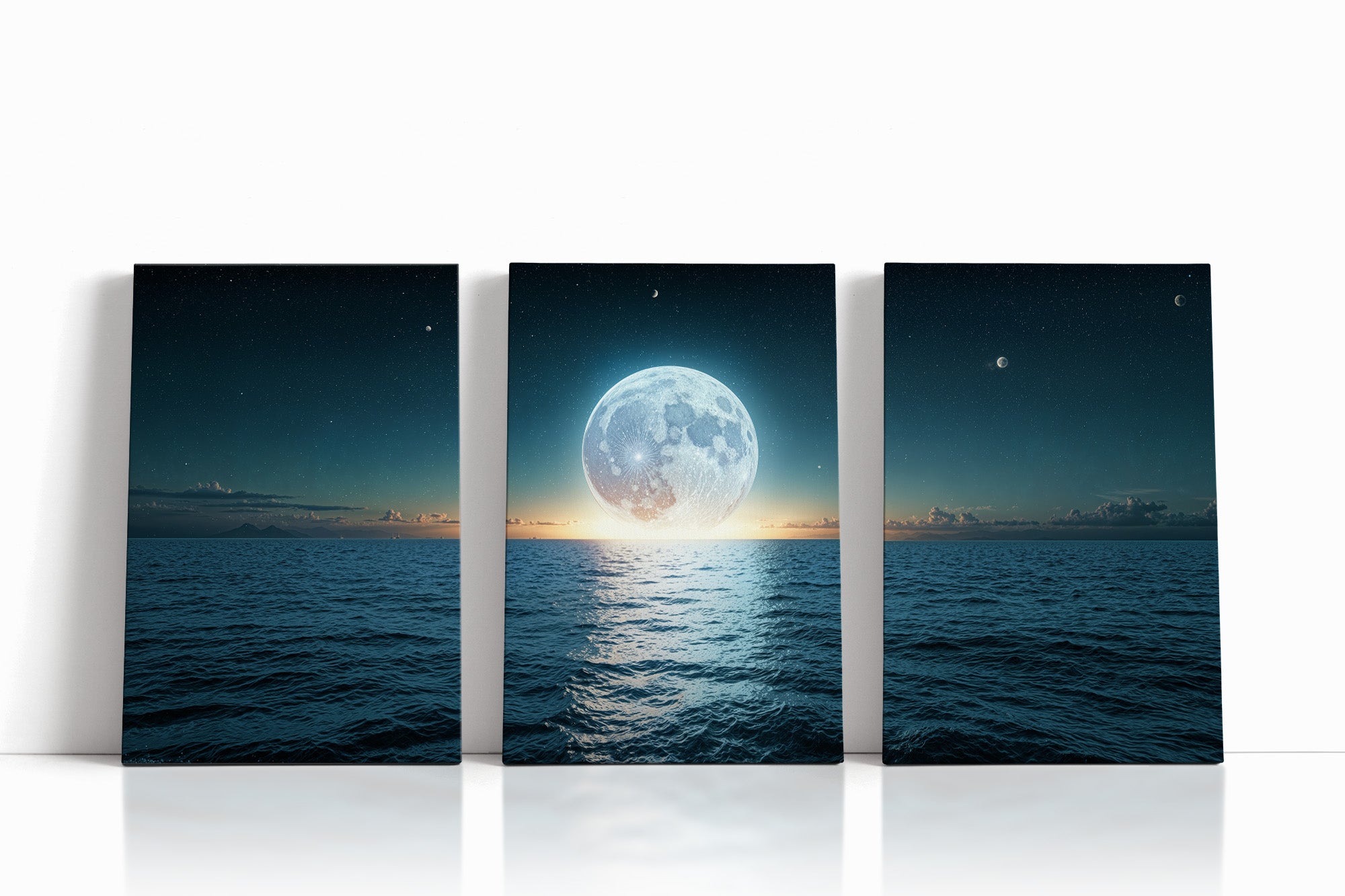 The Moon That Touched the Sea