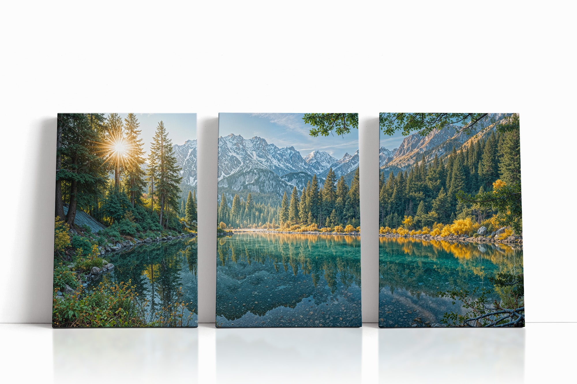 Whispers Beneath the Sunlit Pines