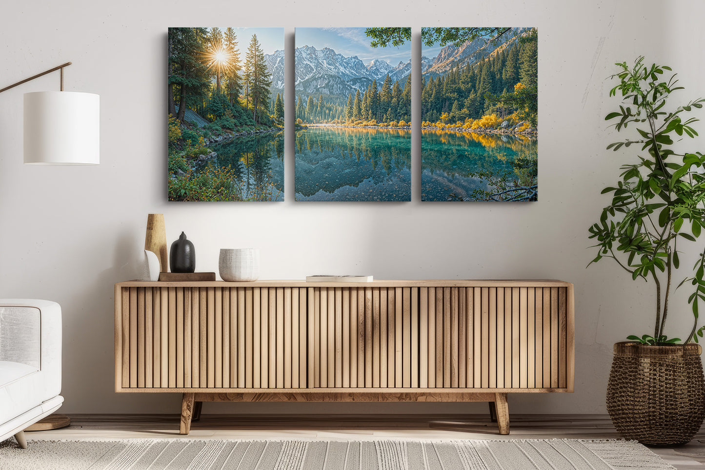 Whispers Beneath the Sunlit Pines