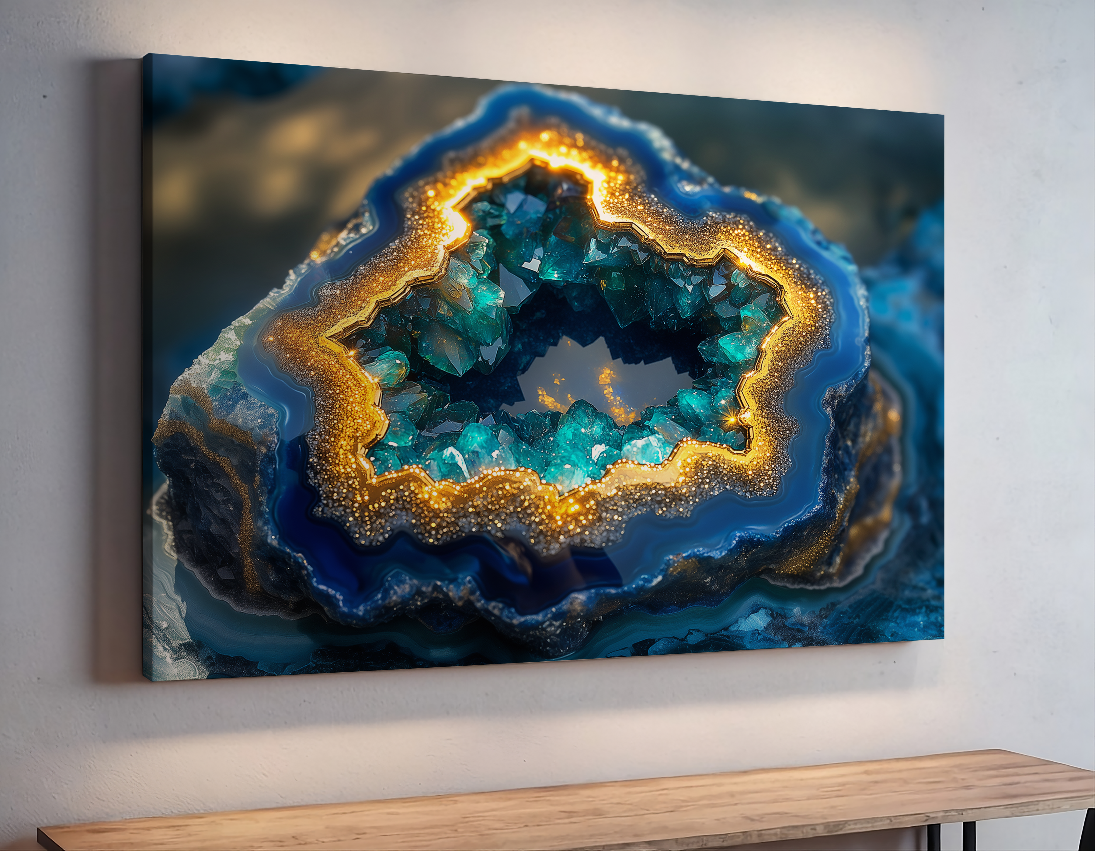 Crystal & Geode Canvas Prints