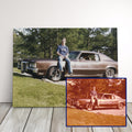 Your Photos Restored & Printed On Canvas