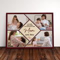 Personalized Photo Gift For Family Photo Collage Canvas Print Gift For Mom Family Photo Album Gift For Parents