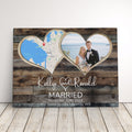 Personalized Anniversary Gift For Husband Or Wife Photo Canvas Print Wedding Gift For Couples