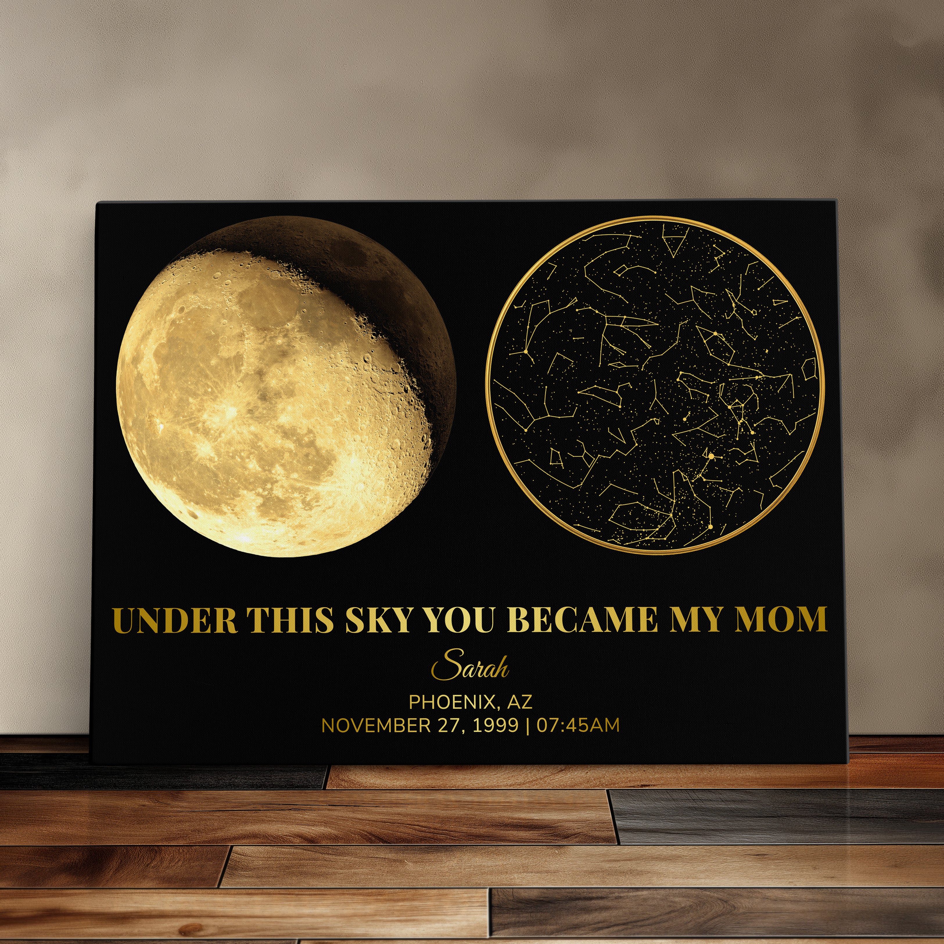 The Moon & Stars Personalized Gift For Mom