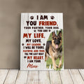 Personalized Dog Lover Photo Gift Canvas Print, Custom Dog Canvas Photo Collage For Dog Owner, Photo Gift Idea