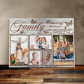 Personalized Canvas Print Rustic Decor Photo Collage Family Gift Idea For Husband Or Wife