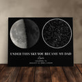 The Moon & Stars Personalized Gift For Dad
