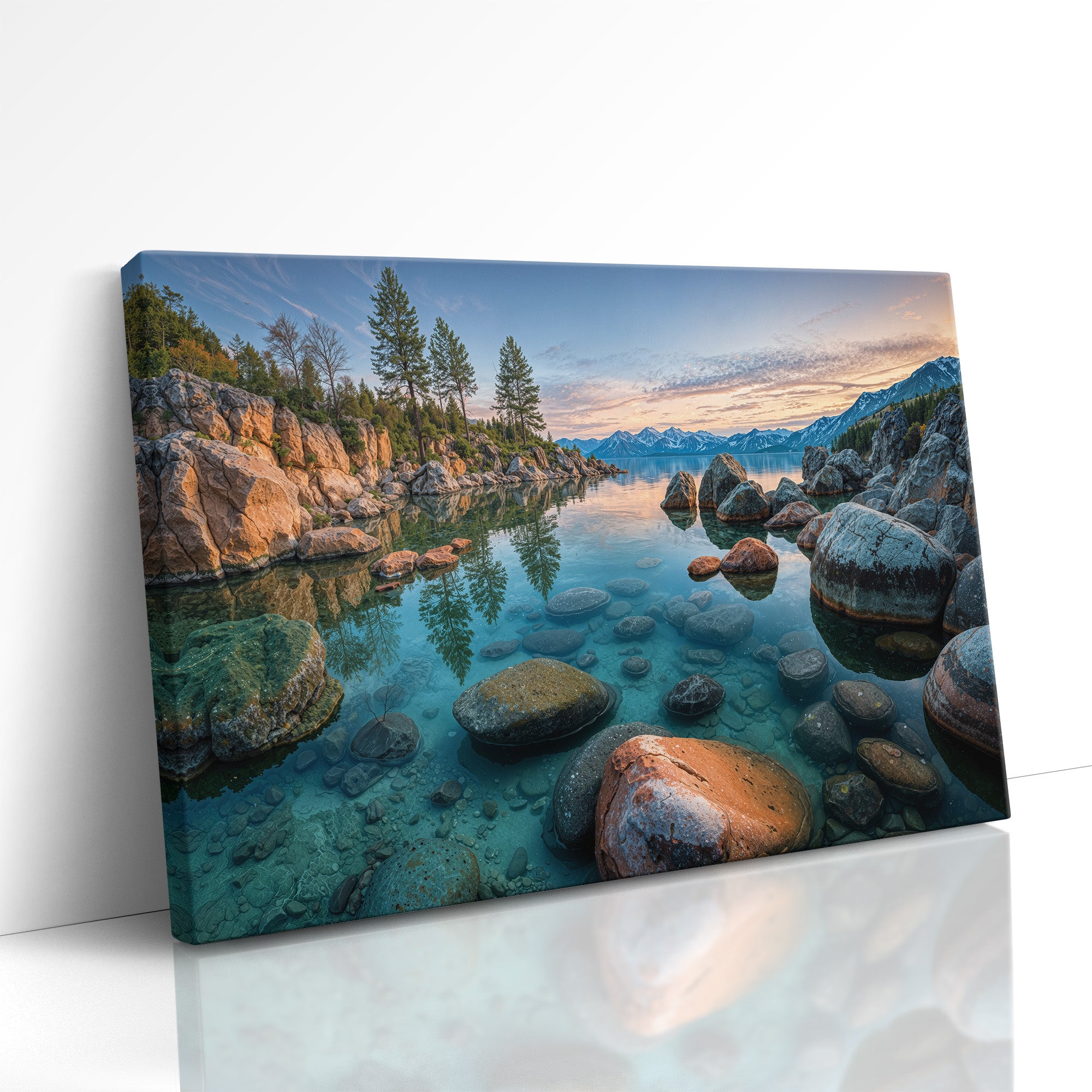 Crystalline Shoreline Serenity