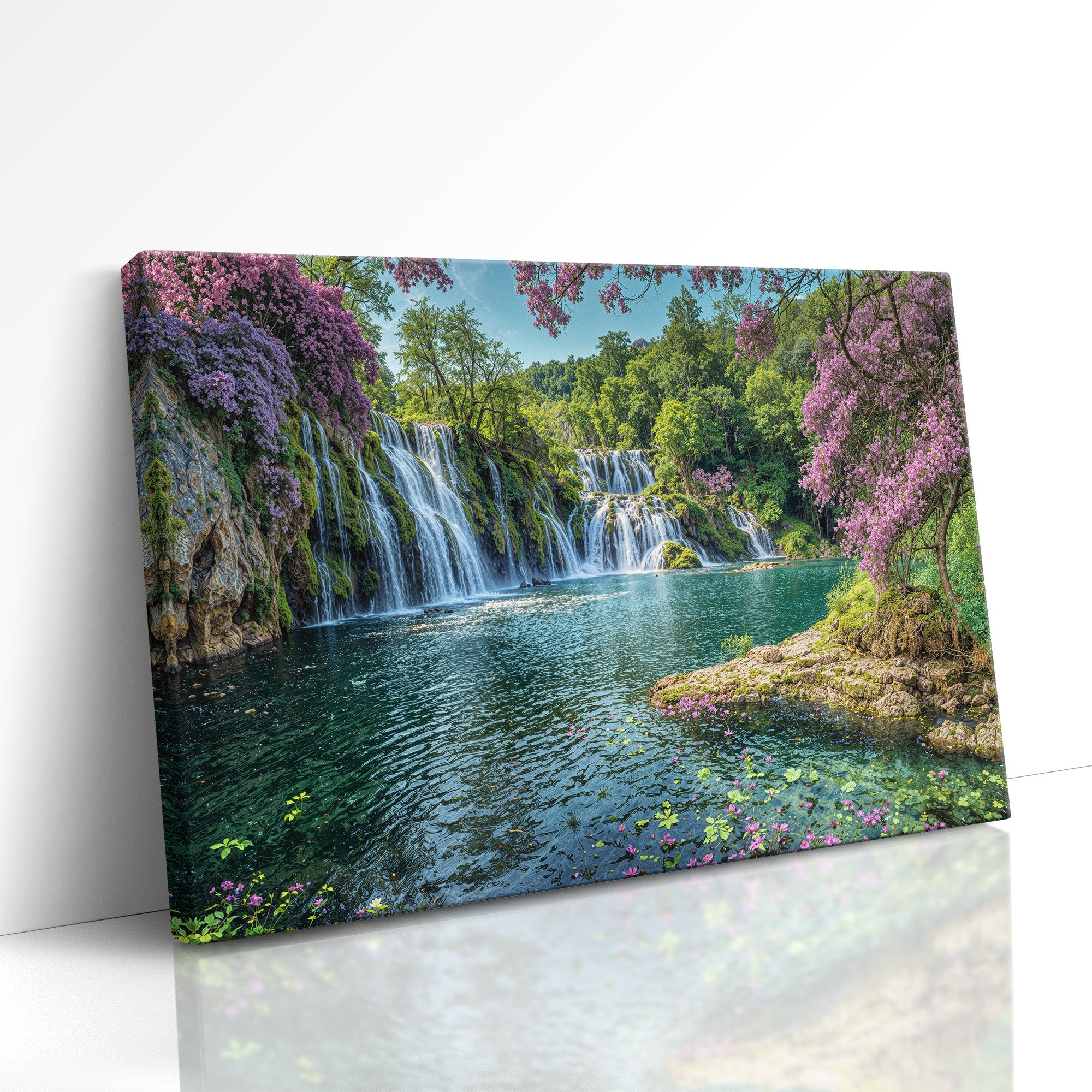 Blossoms by the Cascade