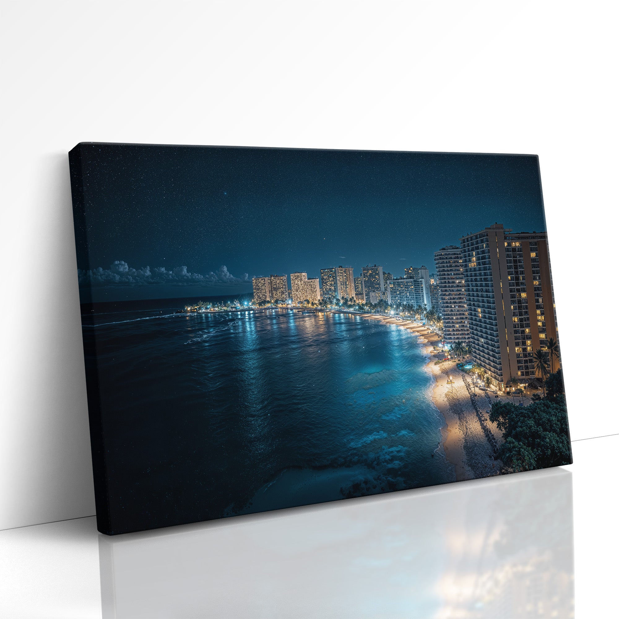 The Glow of Waikiki Nights