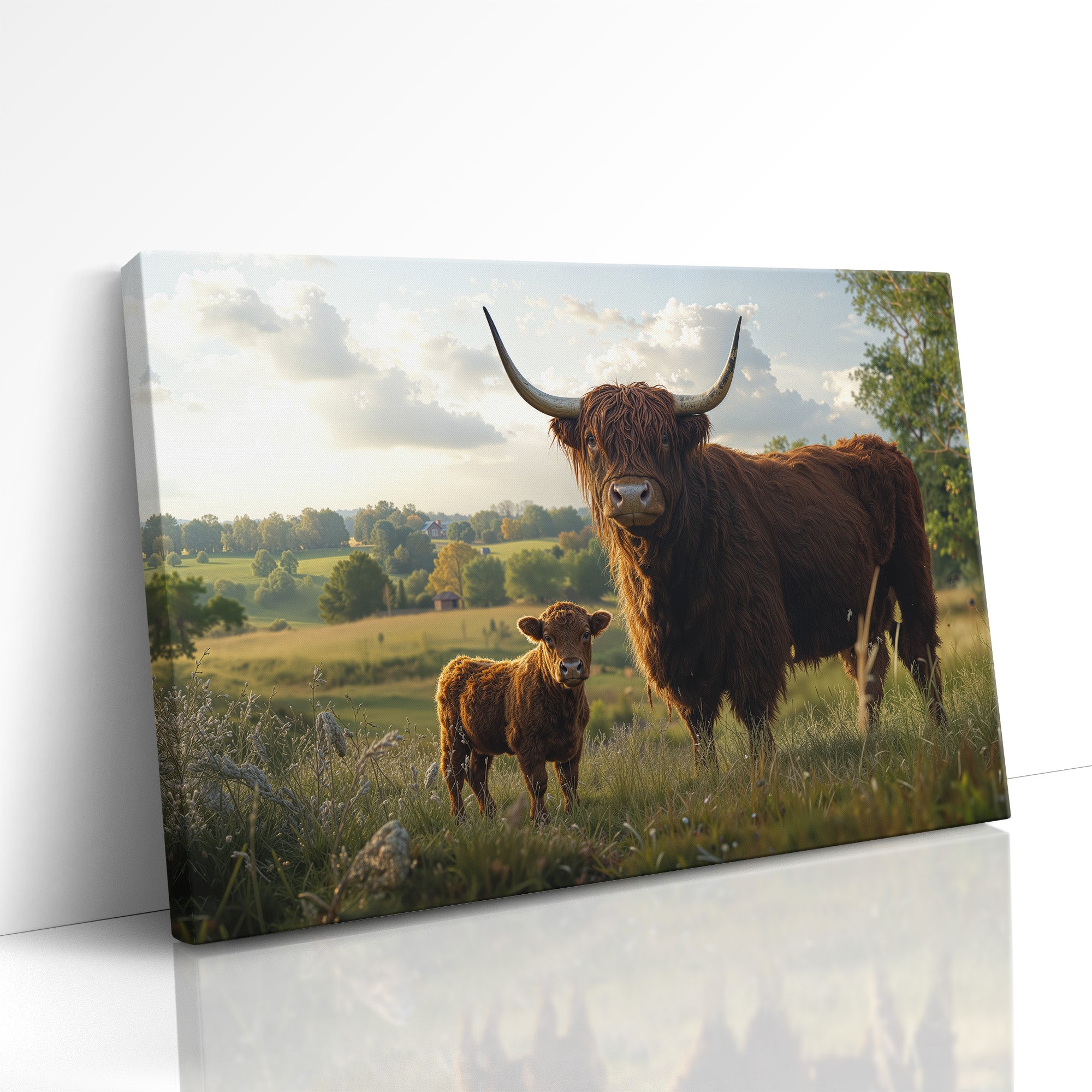 Sunset Watchers of the Highland Field