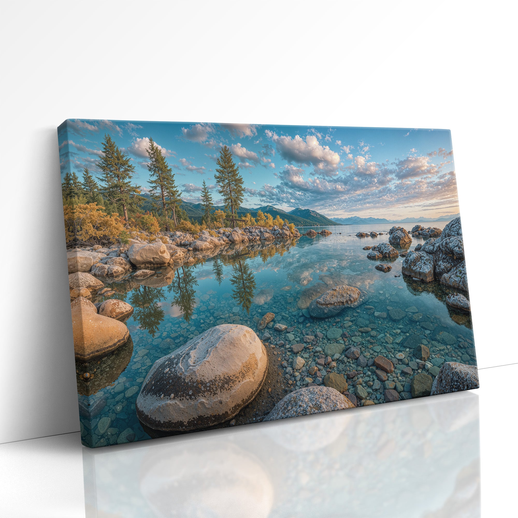 Serenity in Stone and Sky