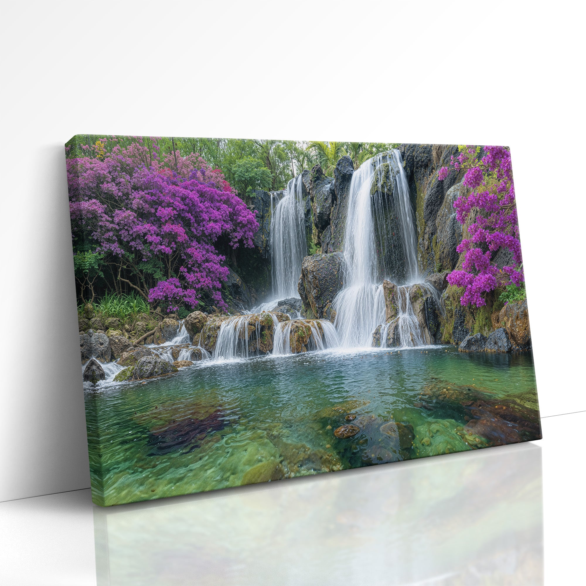 Twilight Serenade Among Blossoms