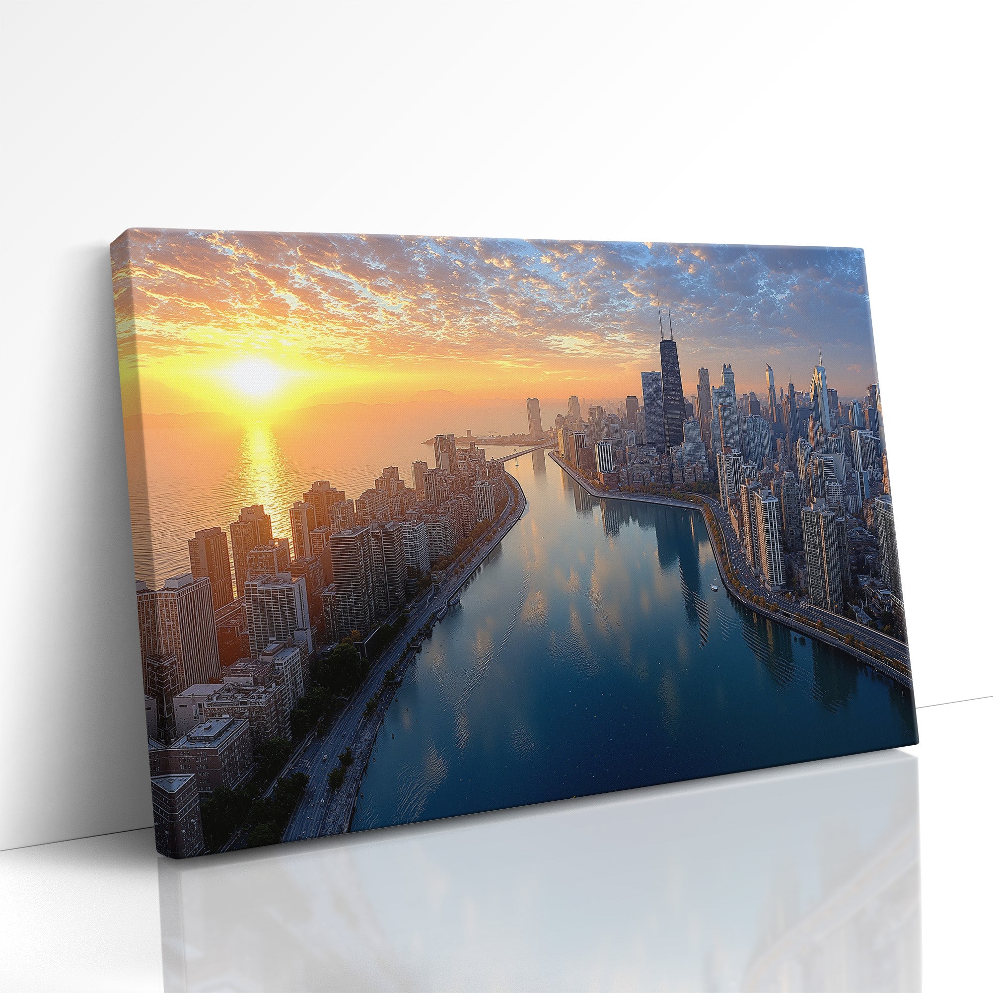 Dawn Over the Windy City