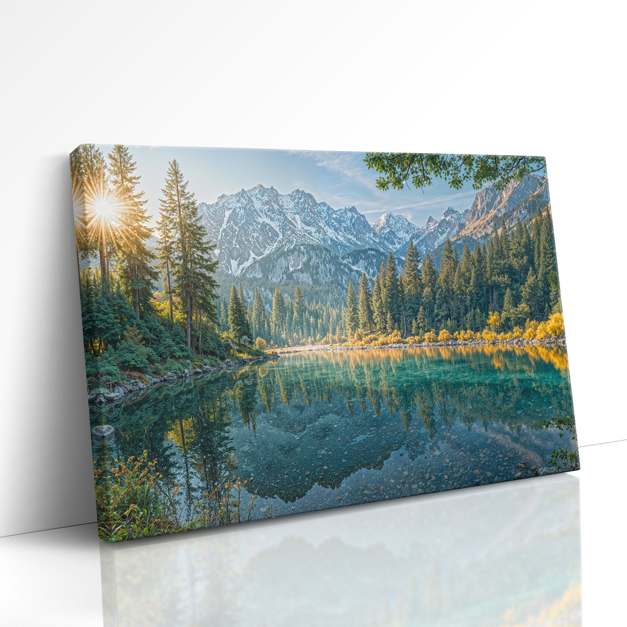 Whispers Beneath the Sunlit Pines