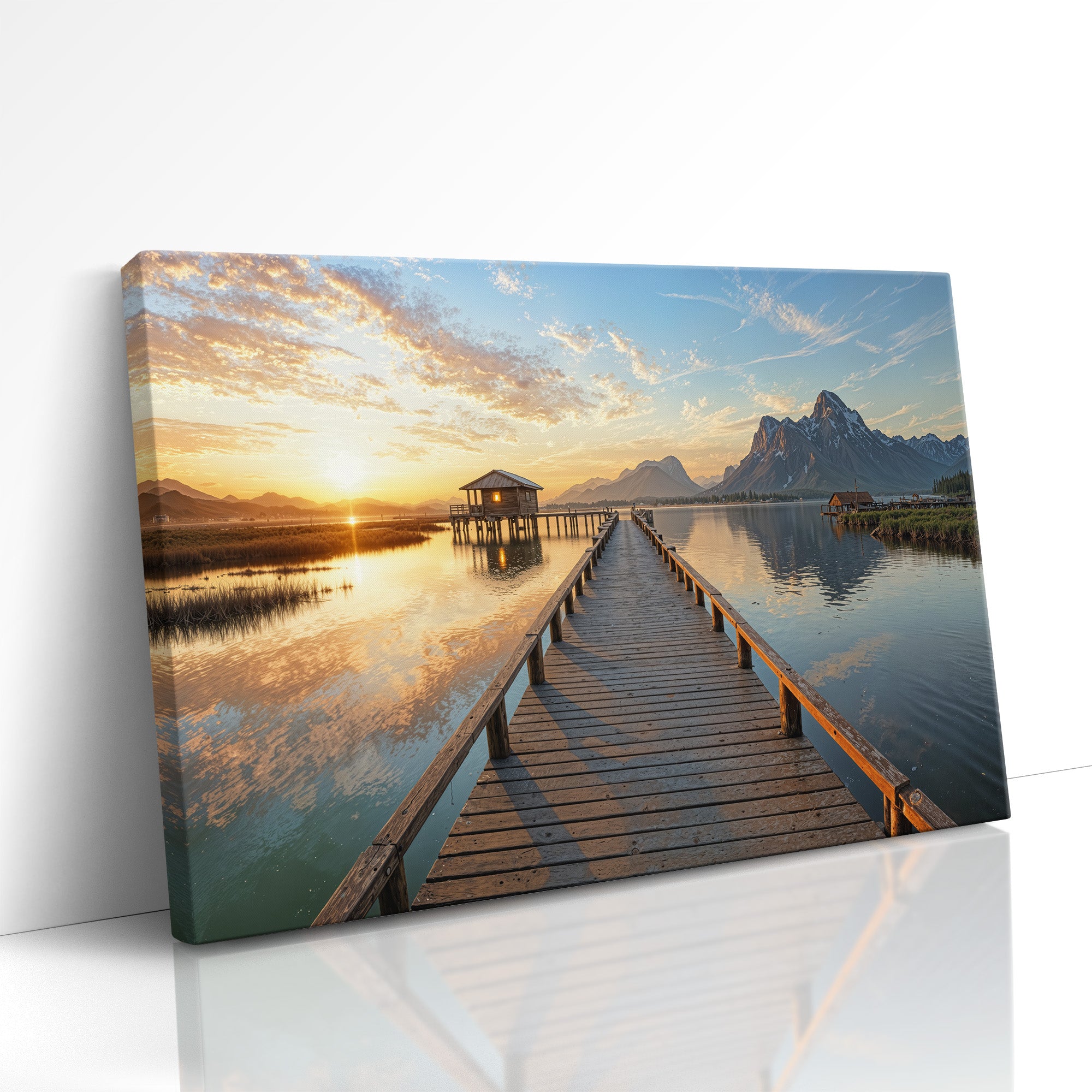 Sunrise Over Still Waters