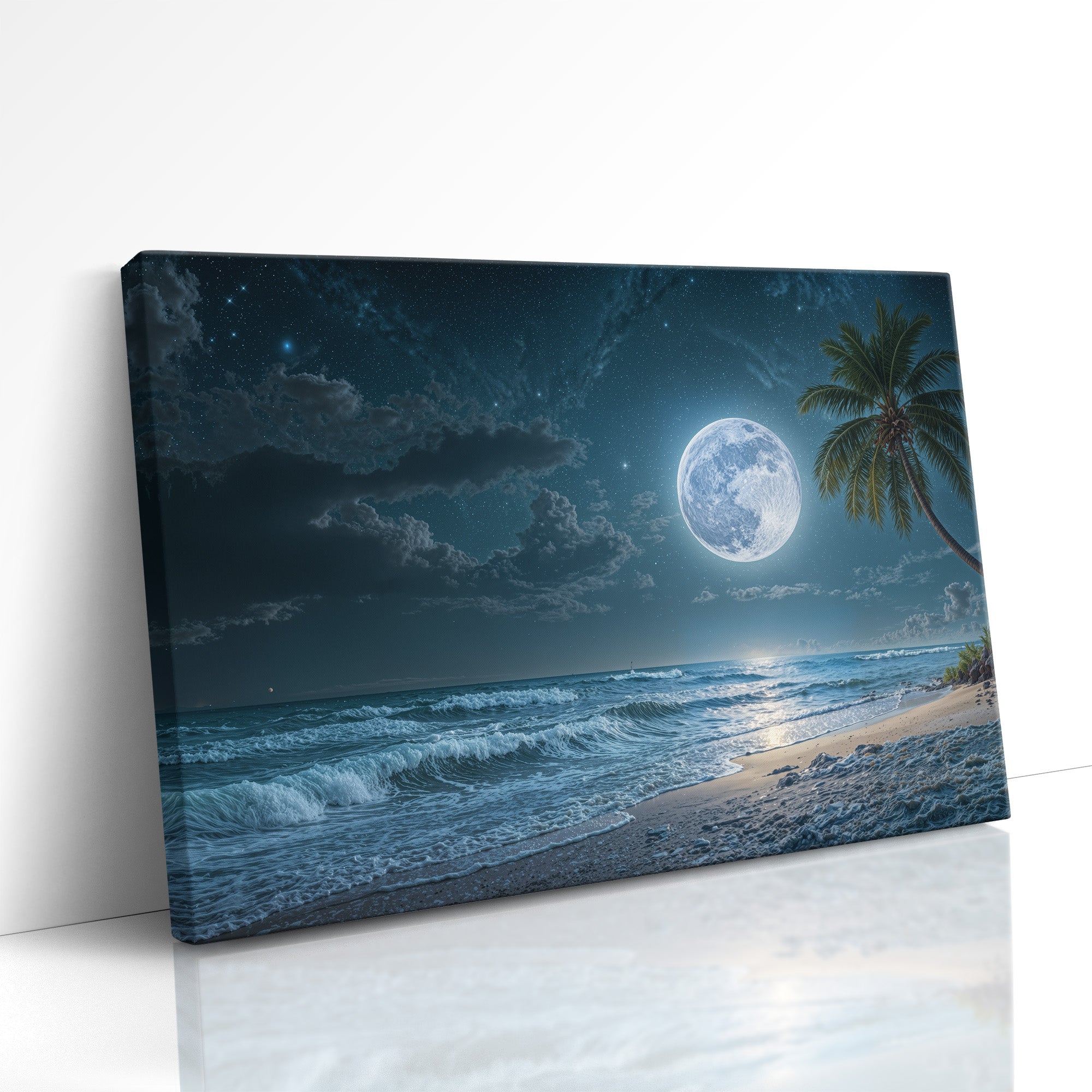 Moonrise Over the Tides