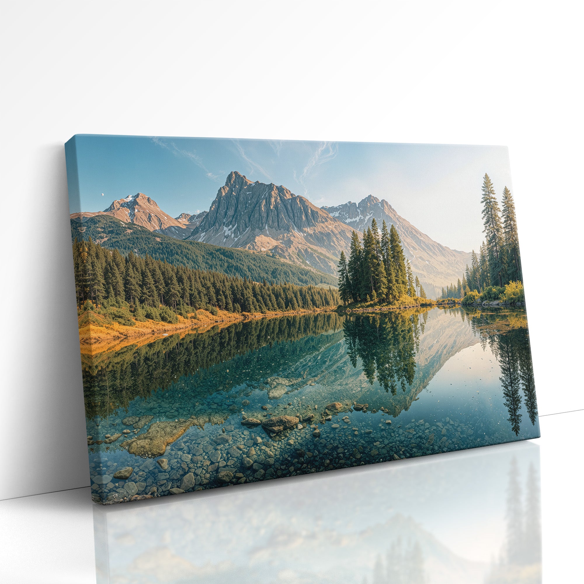 Golden Shore of the Glass Lake