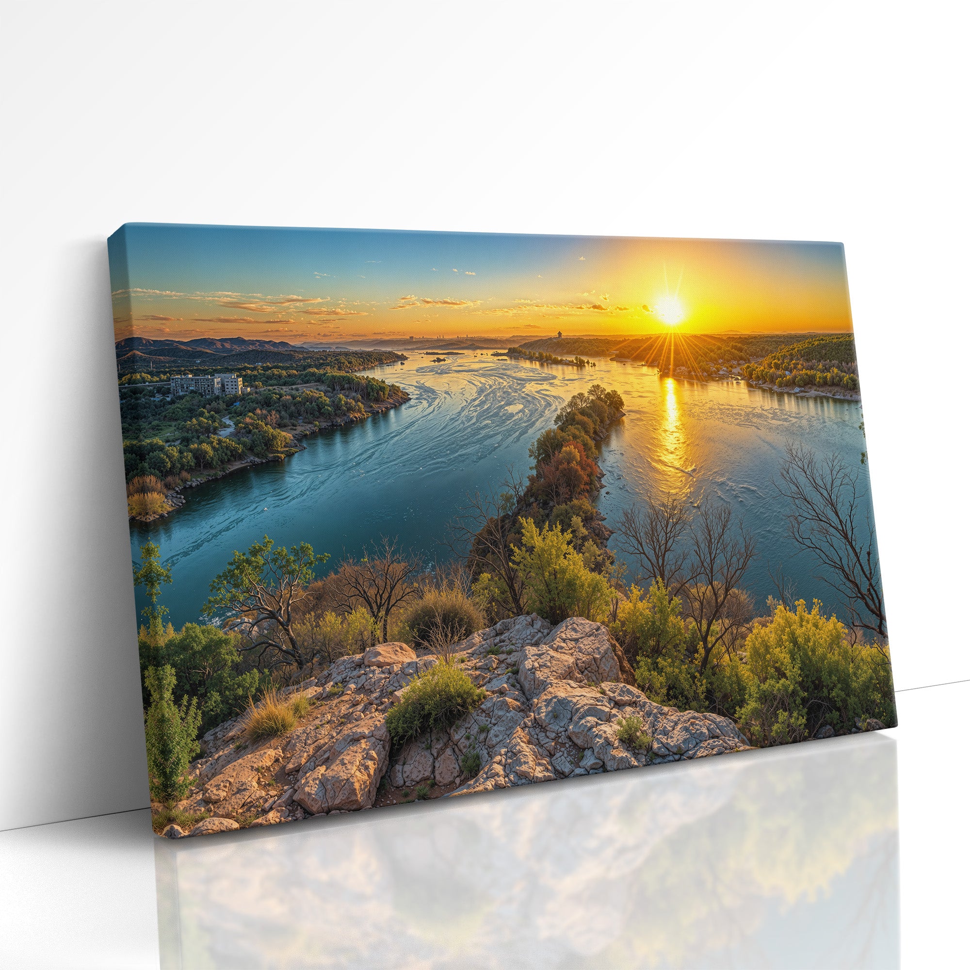 Twilight Along the Stone Shore