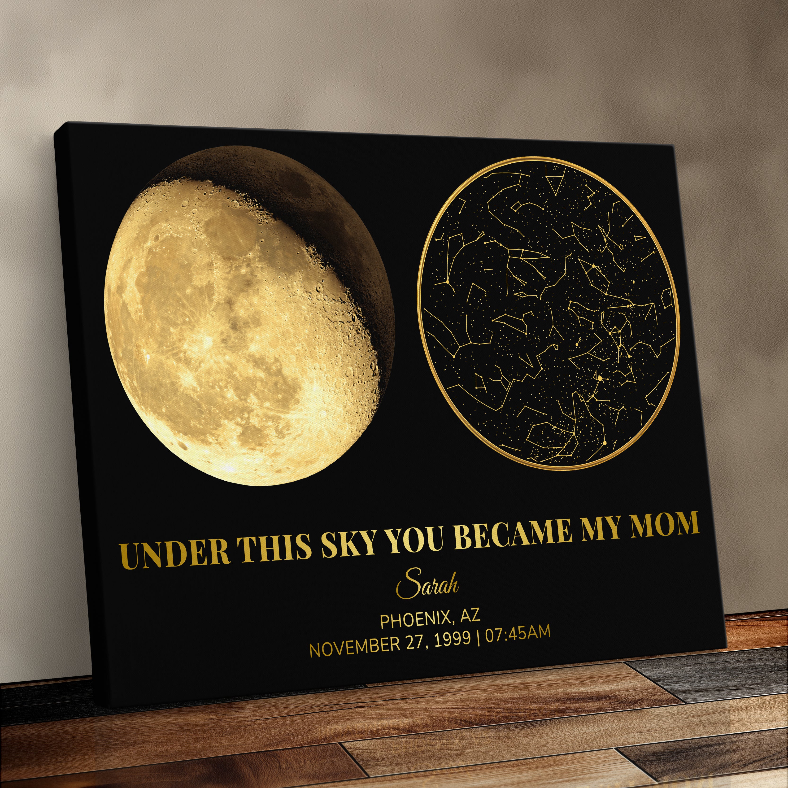 The Moon & Stars Personalized Gift For Mom