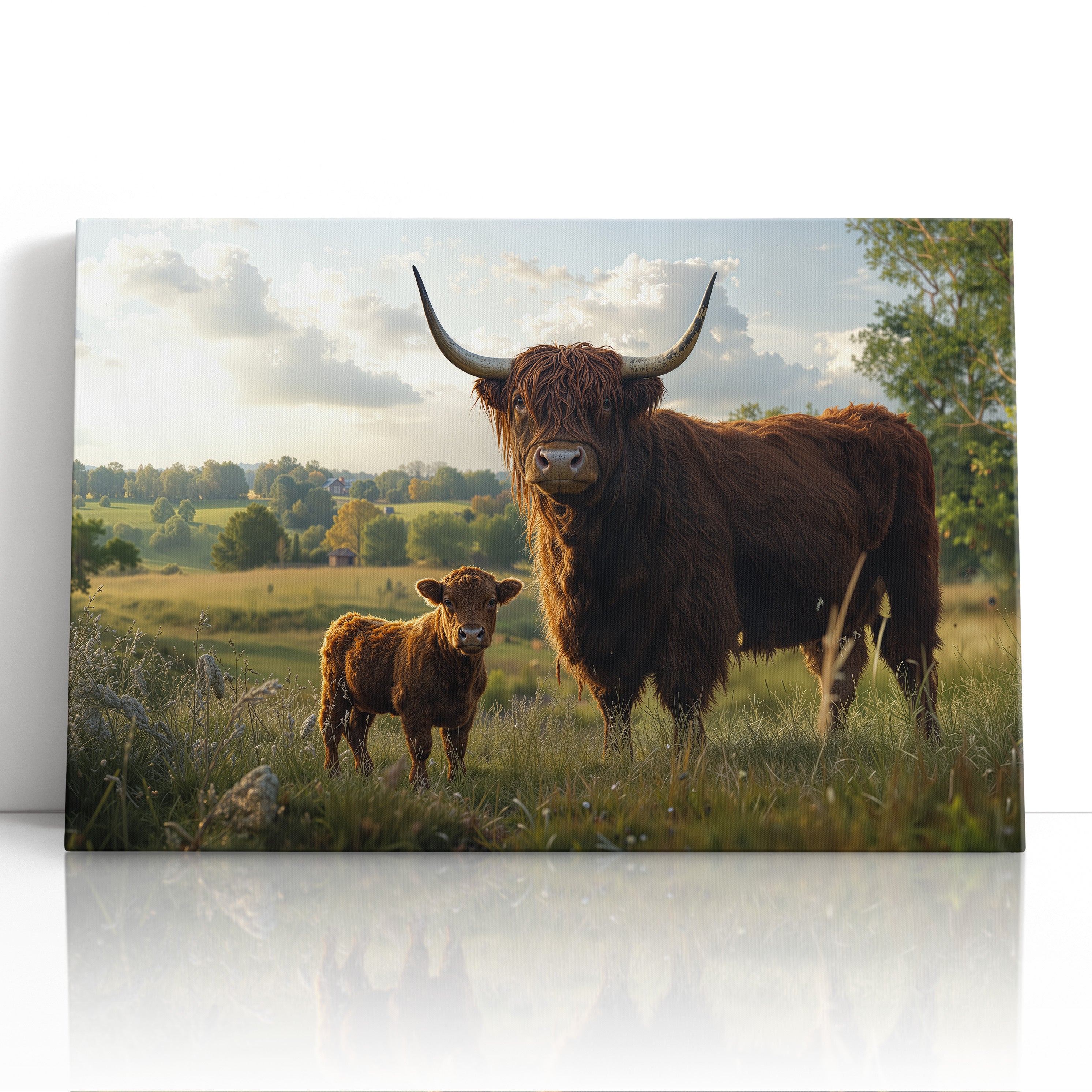 Sunset Watchers of the Highland Field
