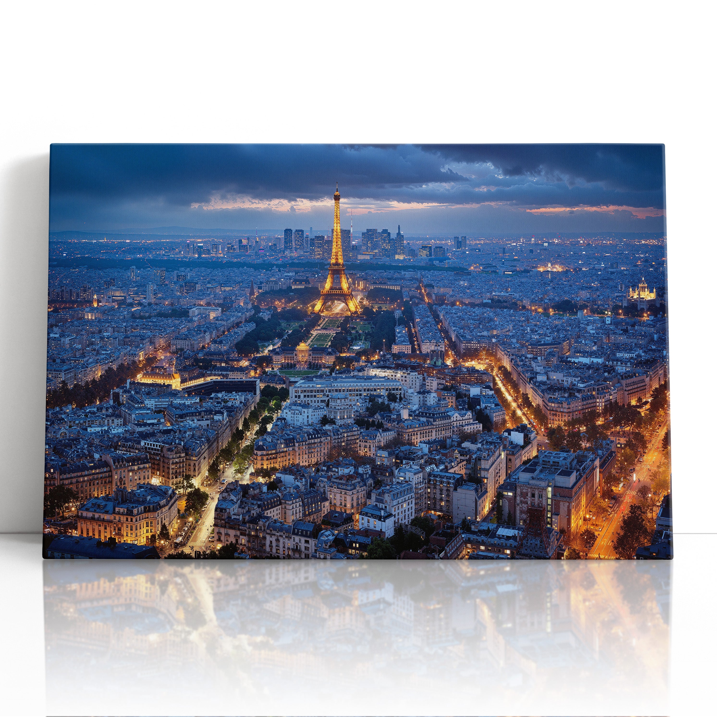 Twilight Serenade Over Paris