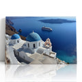 Whispers of Santorini Waters