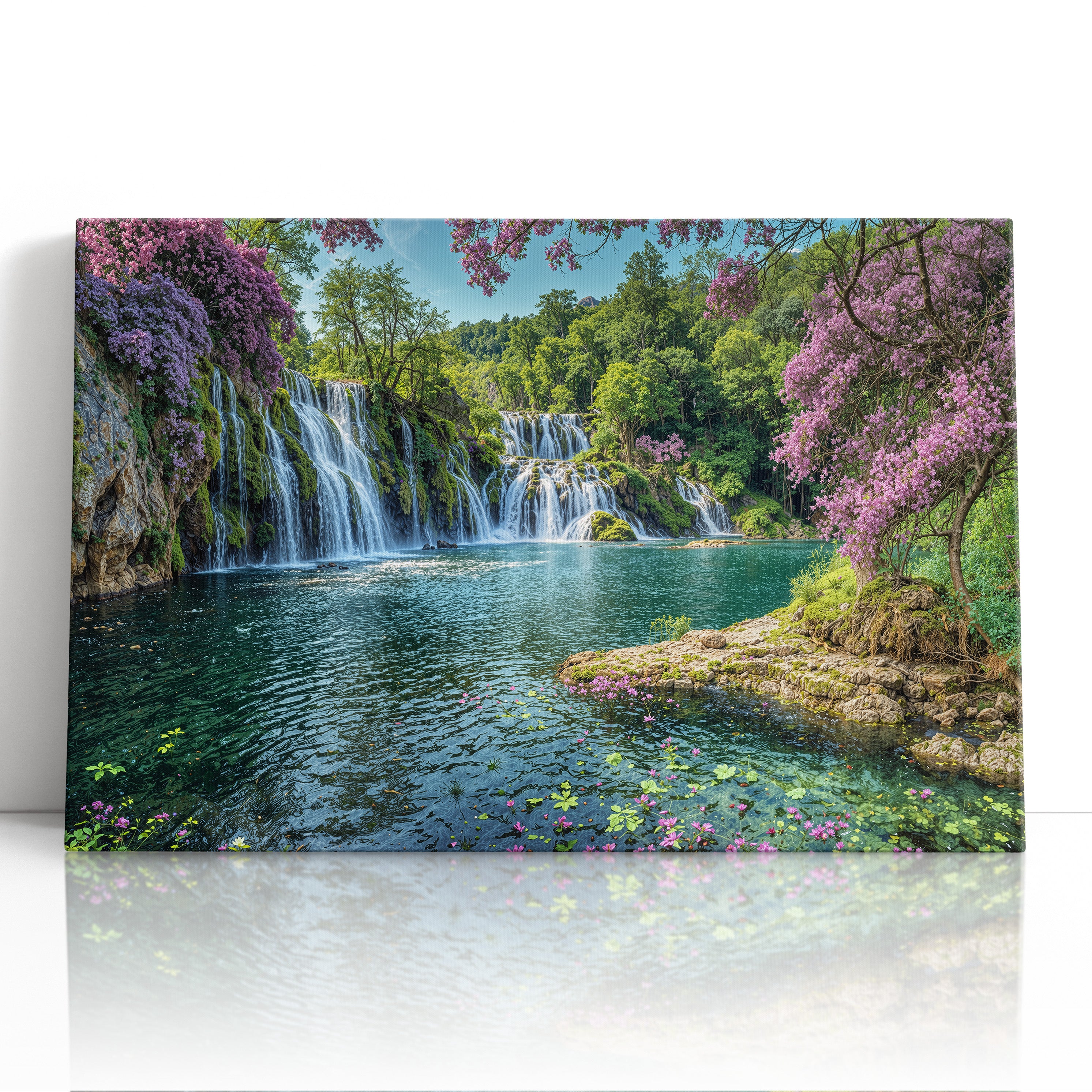 Blossoms by the Cascade