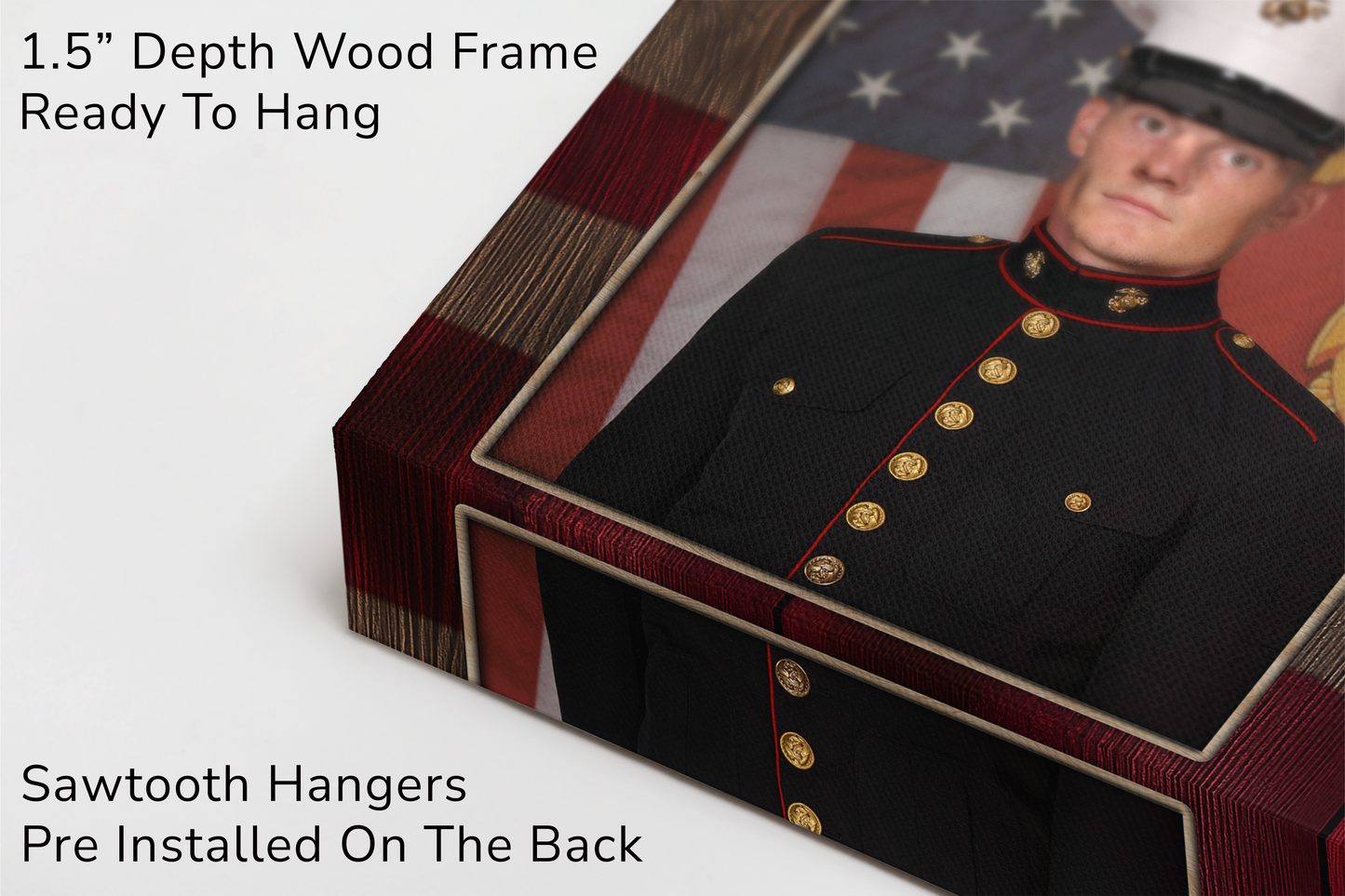 Home Of The Free Military Photo Collage