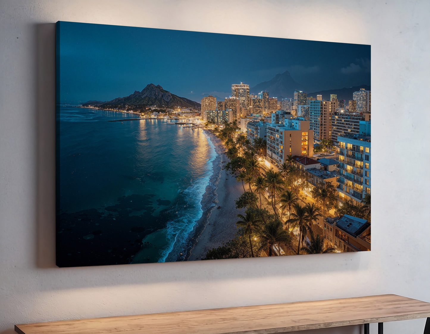 Nocturne Over the Pacific Shore