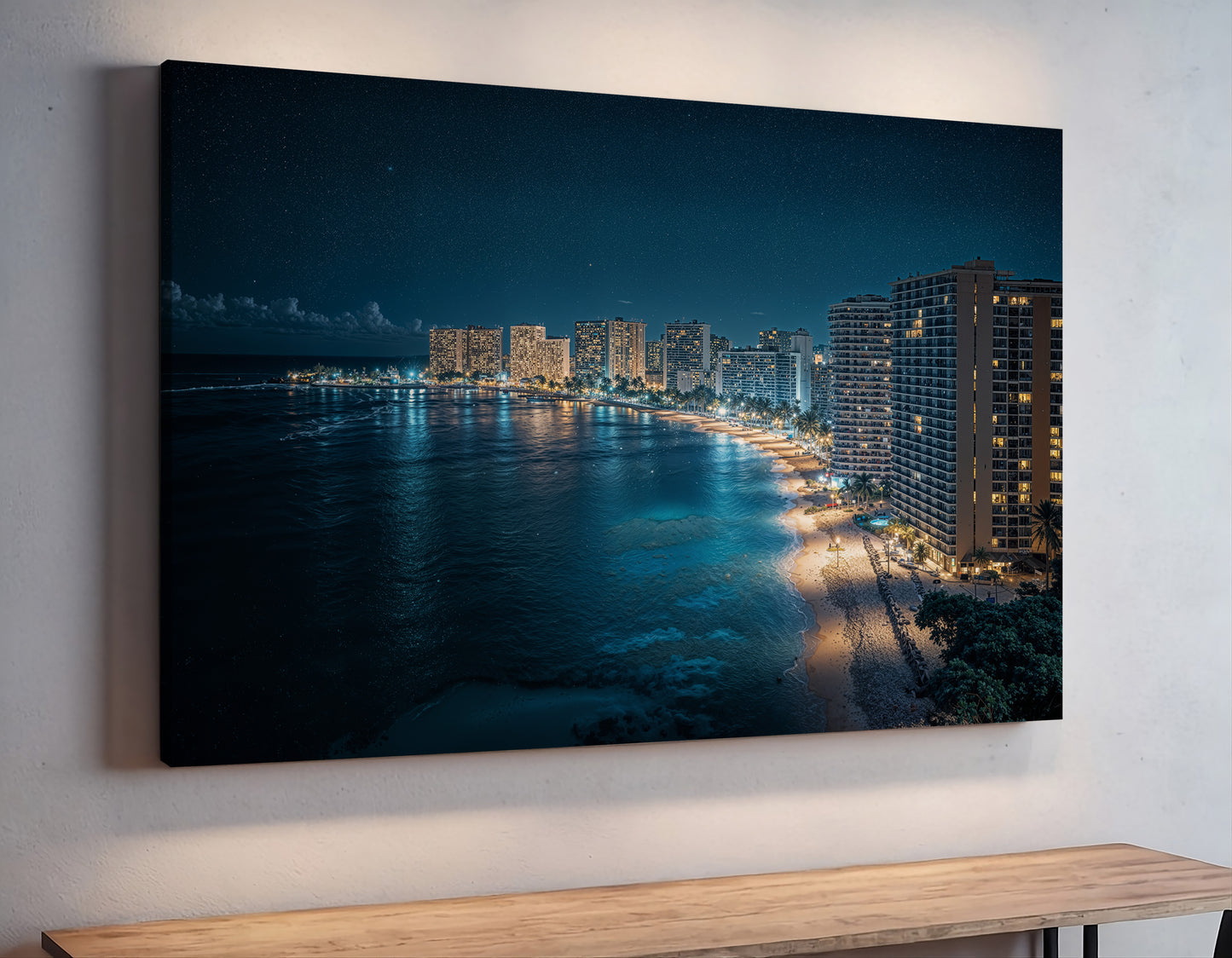 The Glow of Waikiki Nights