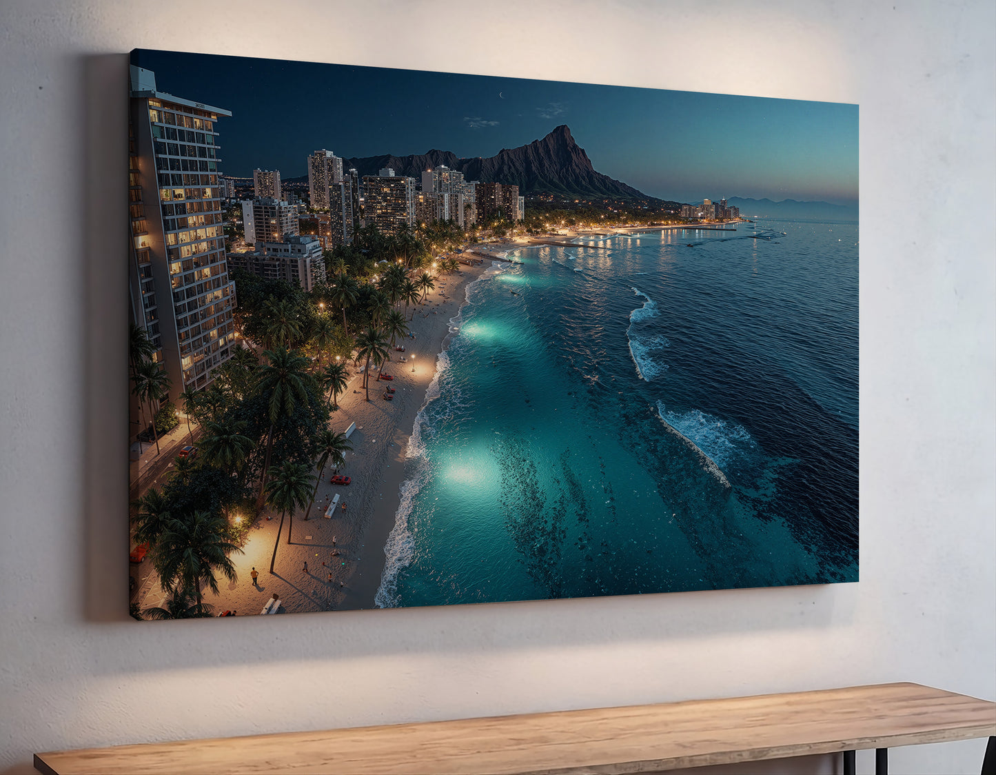 Moonlight Over Waikiki