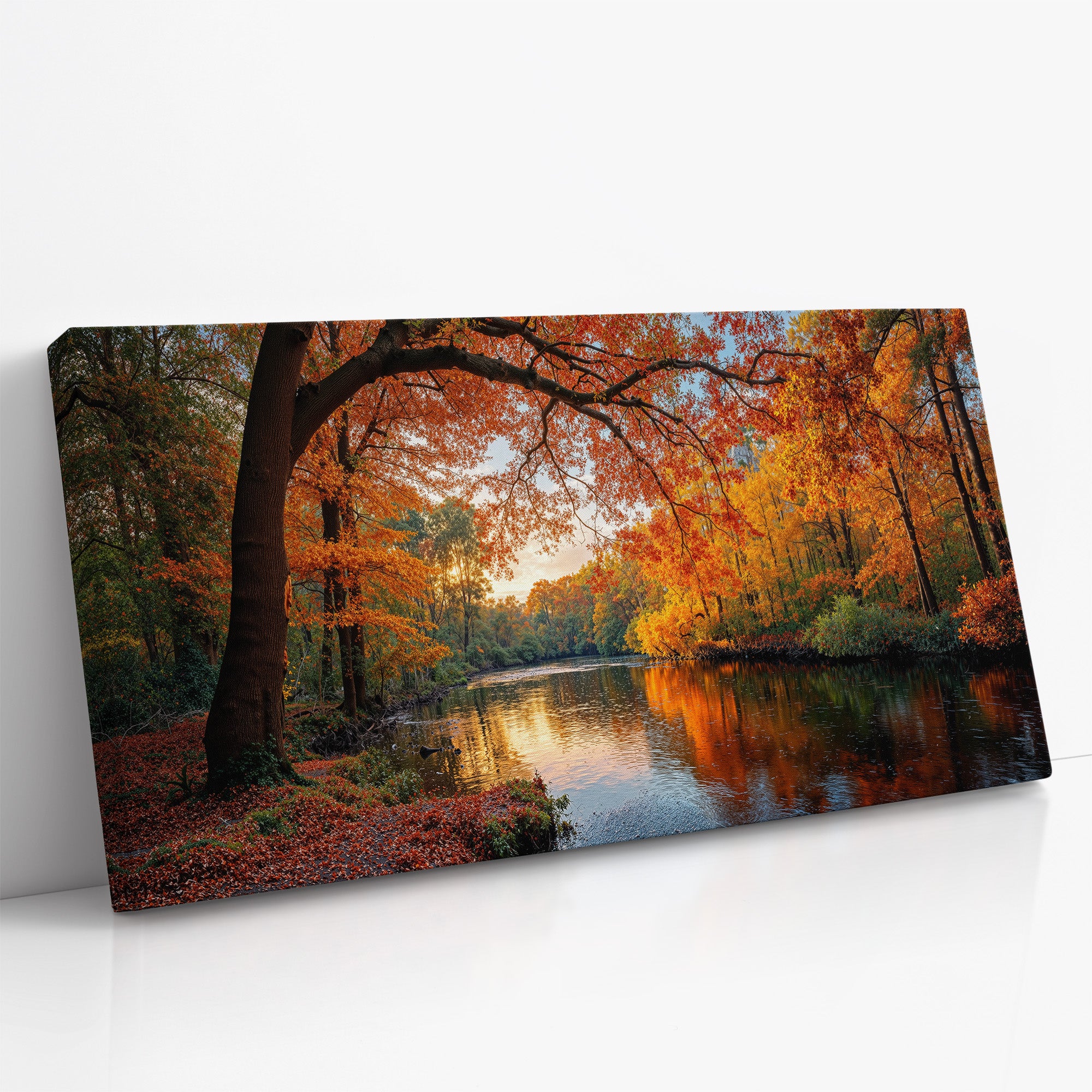 Autumn’s Mirror in the Valley