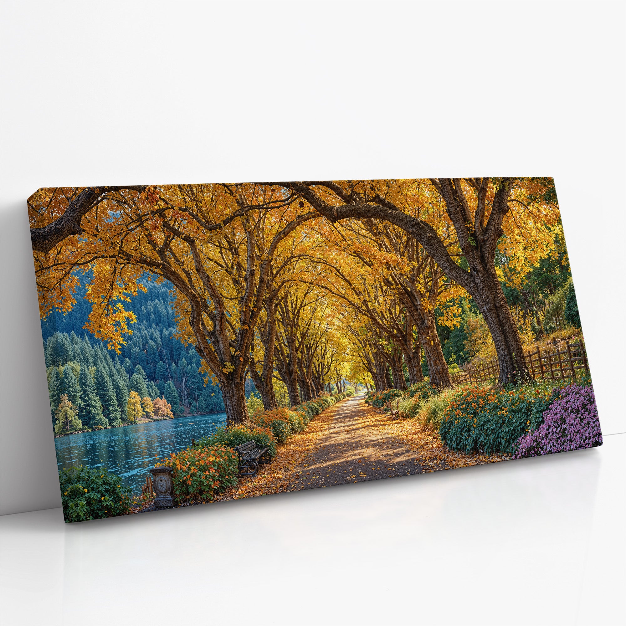 Where Autumn Walks in Light