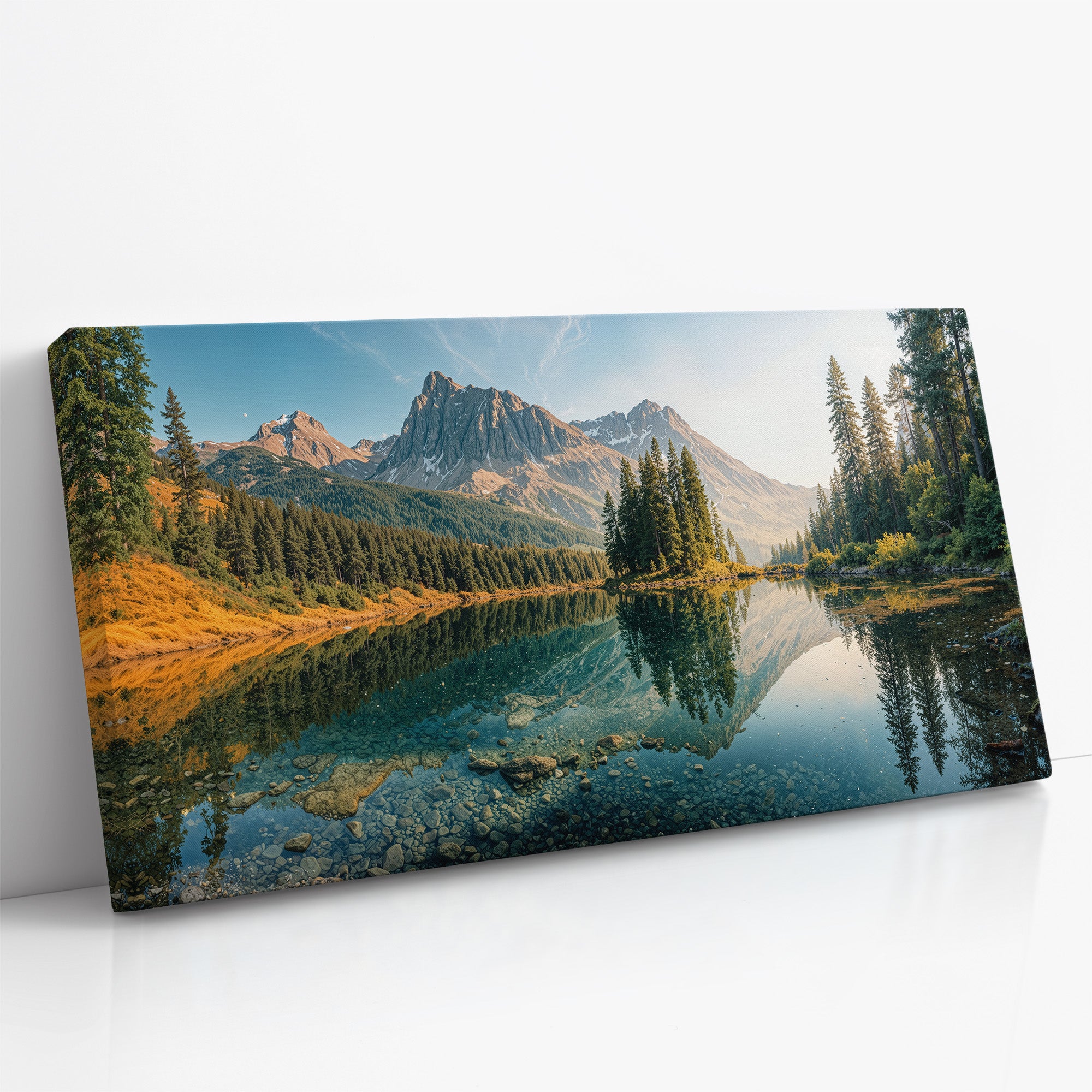 Golden Shore of the Glass Lake