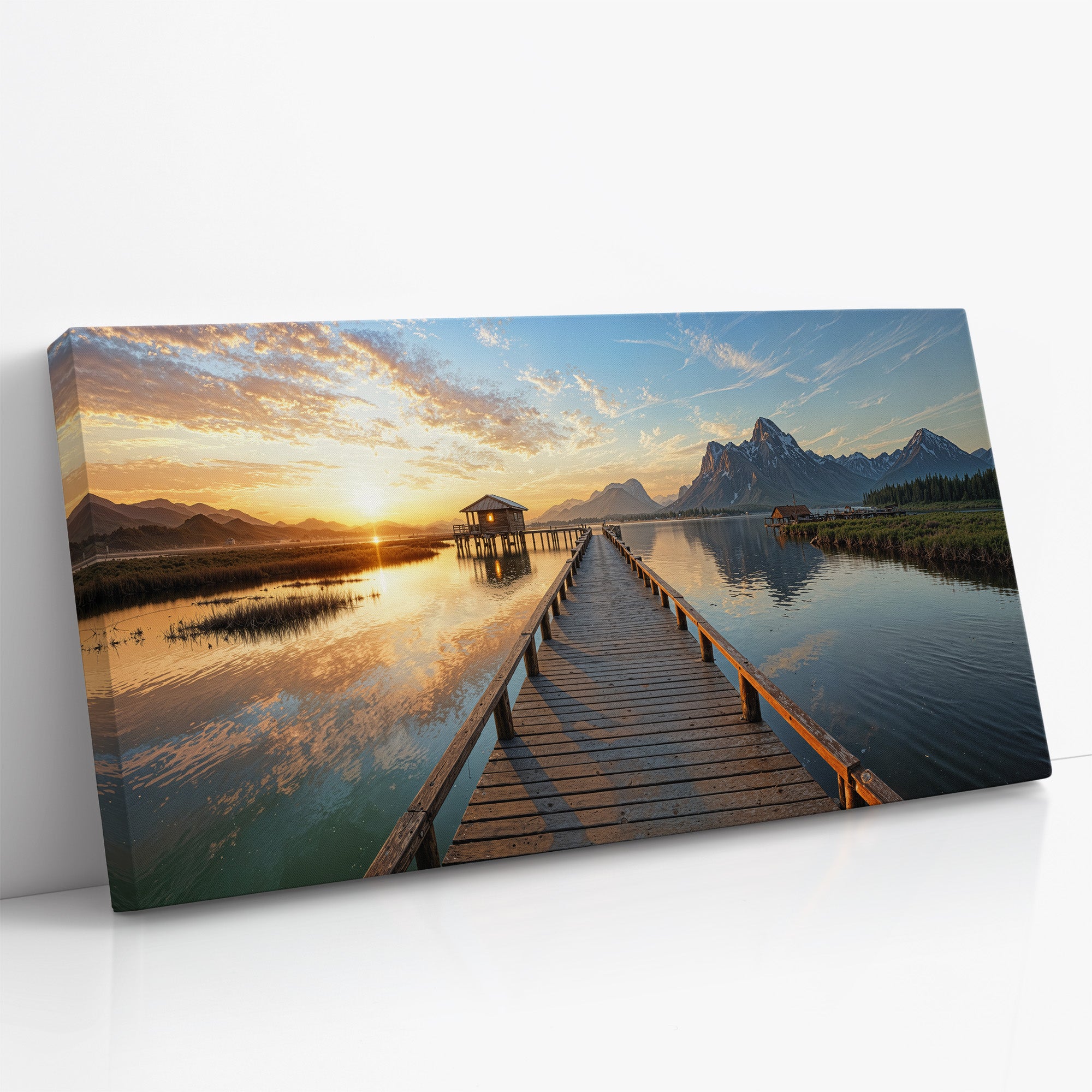 Sunrise Over Still Waters