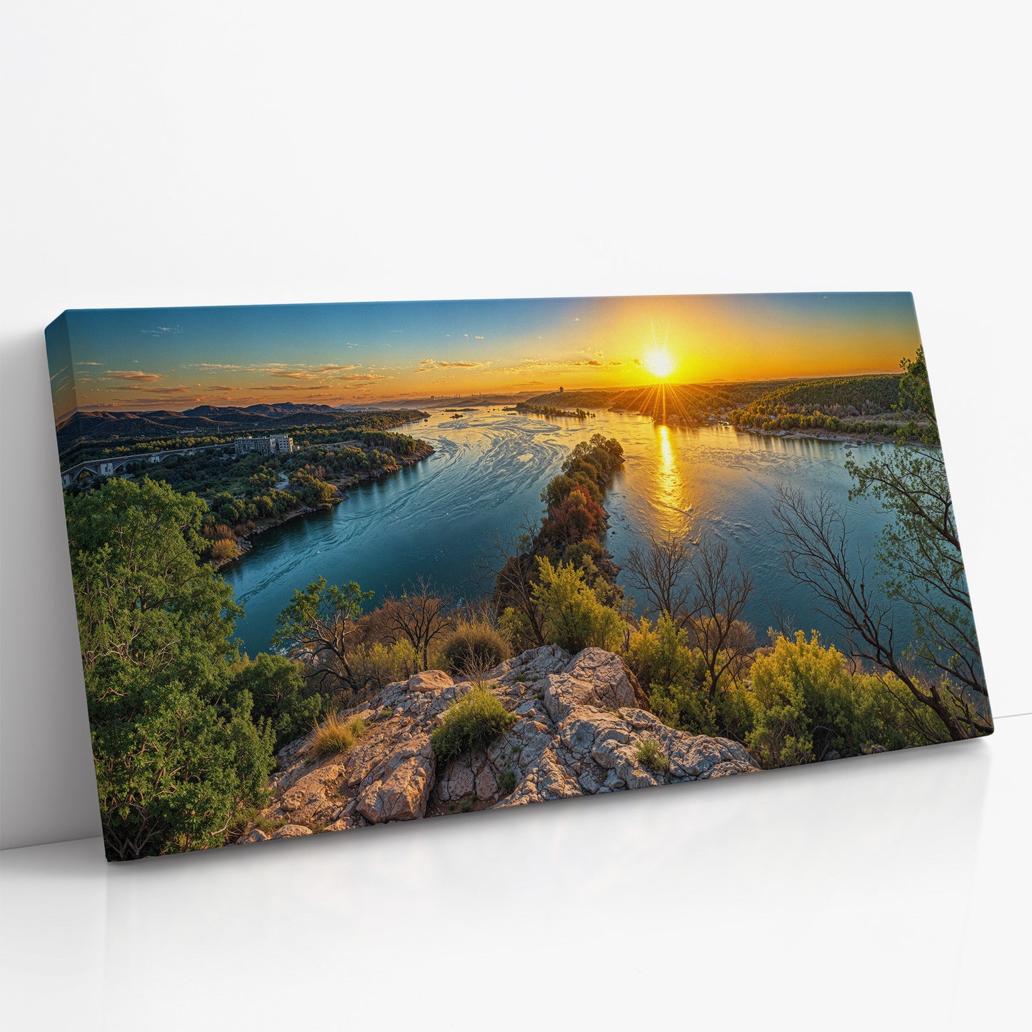 Twilight Along the Stone Shore