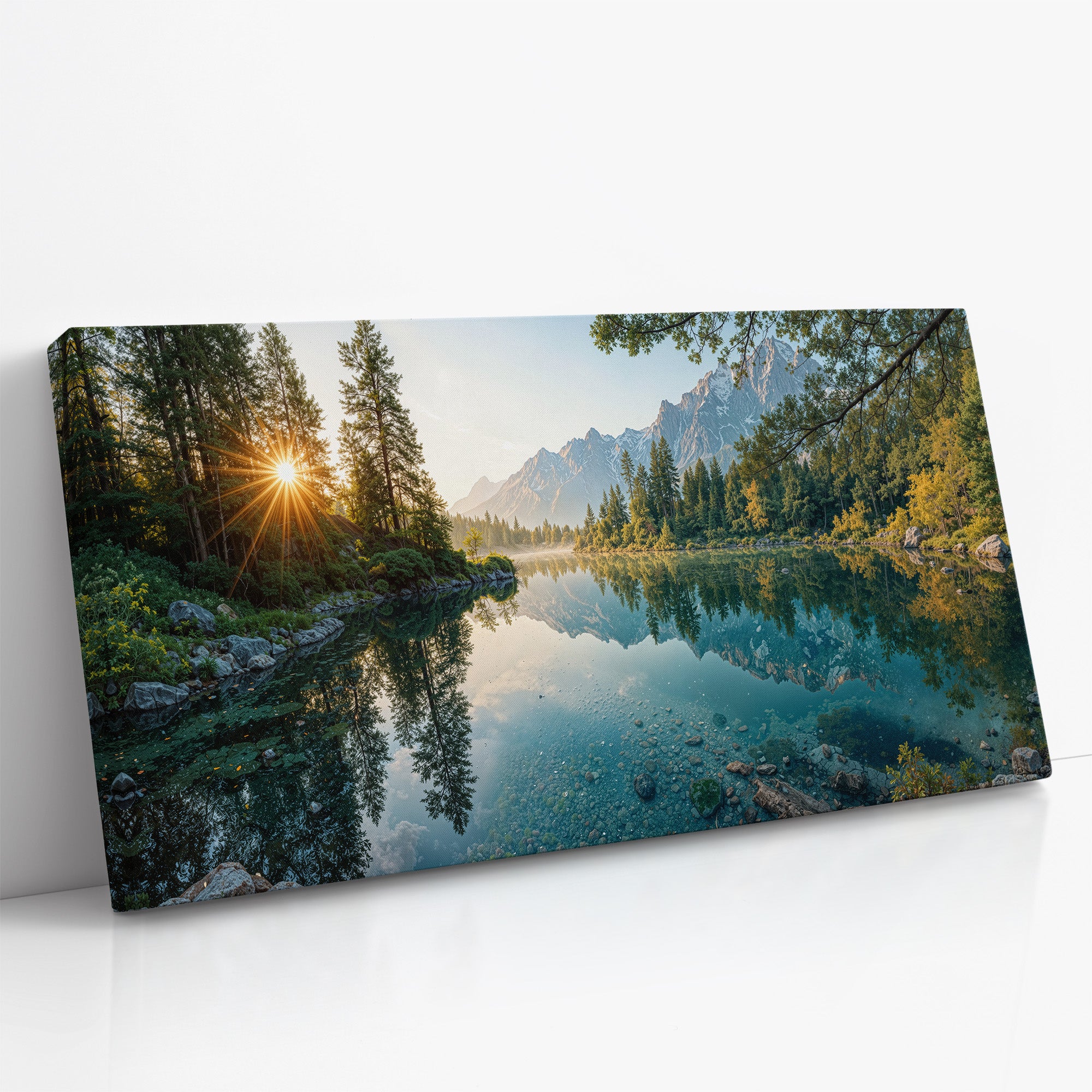 Lightfall Over the Emerald Mirror