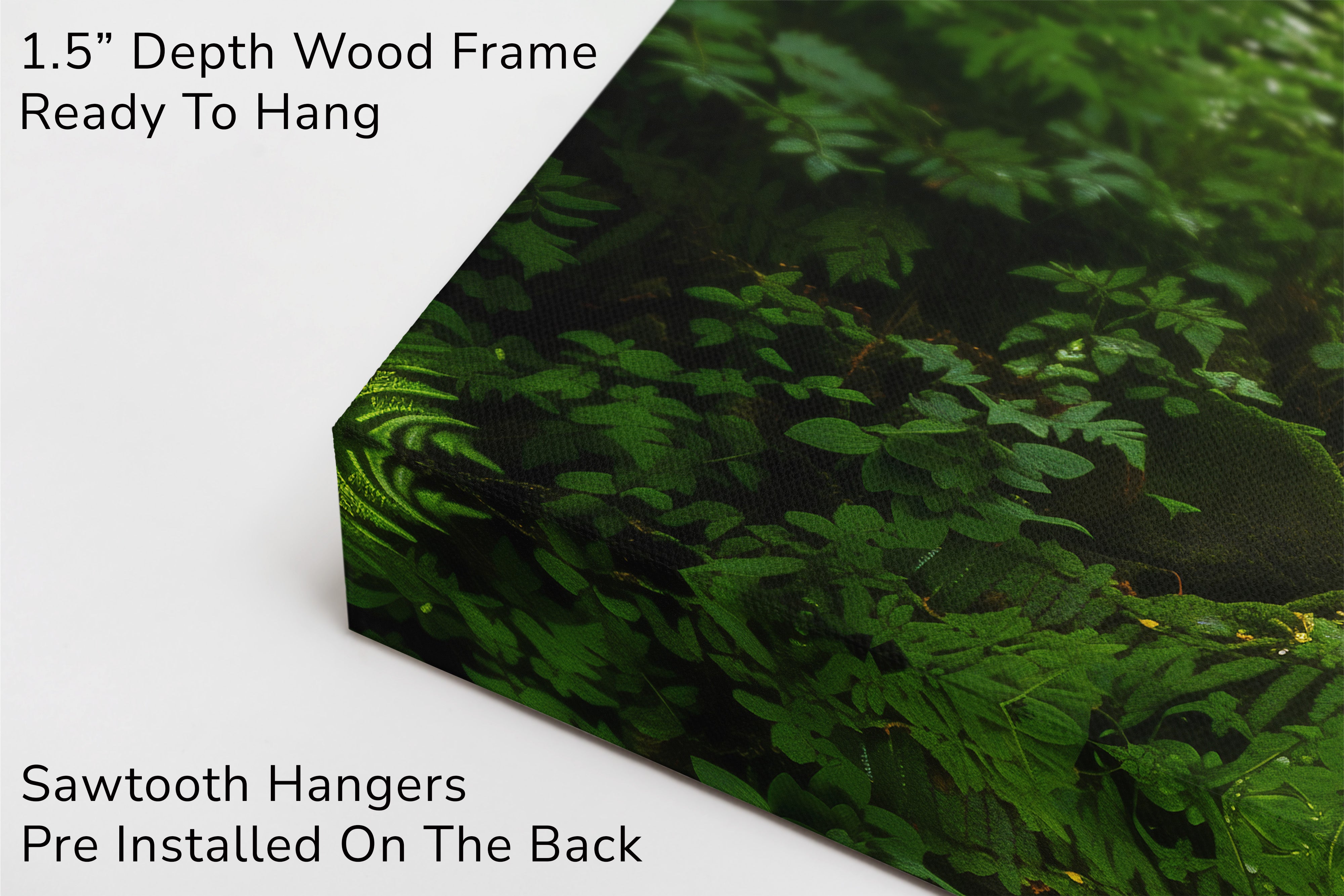 Mystical Waterfall in Sunlit Woodland