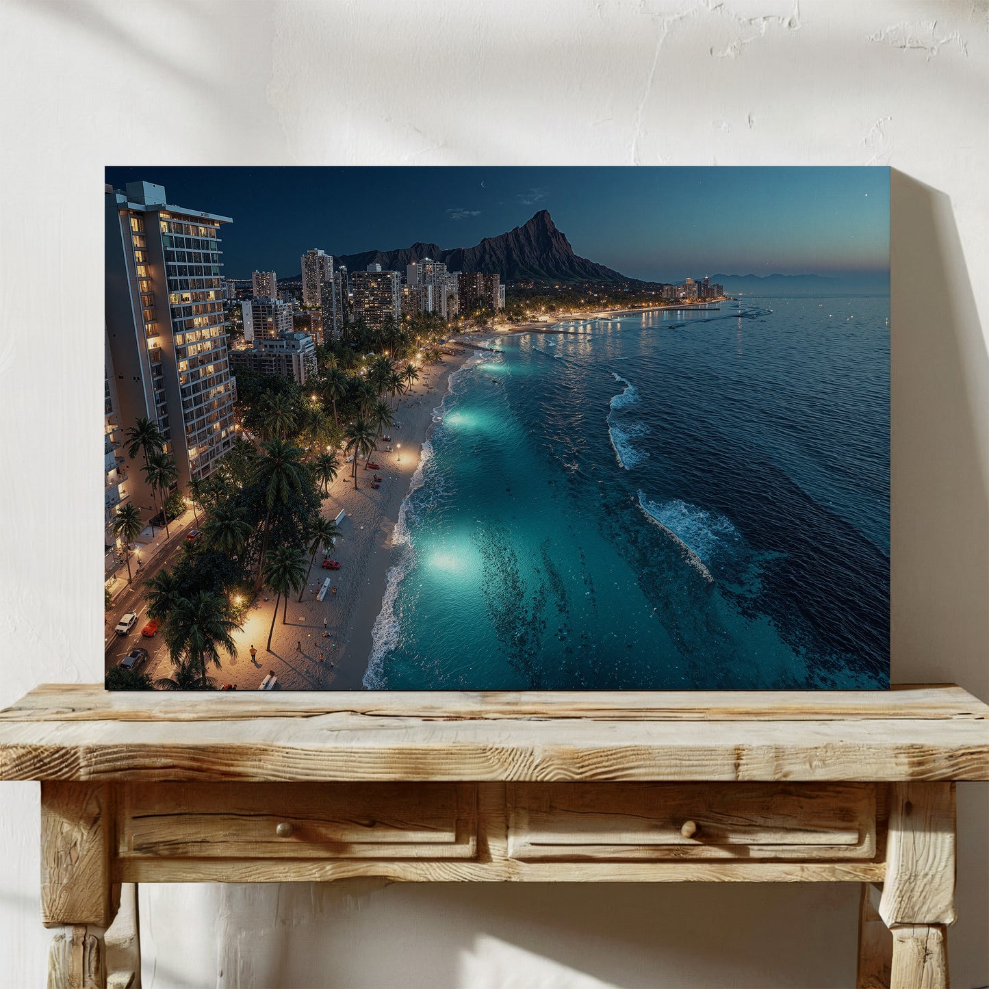 Moonlight Over Waikiki